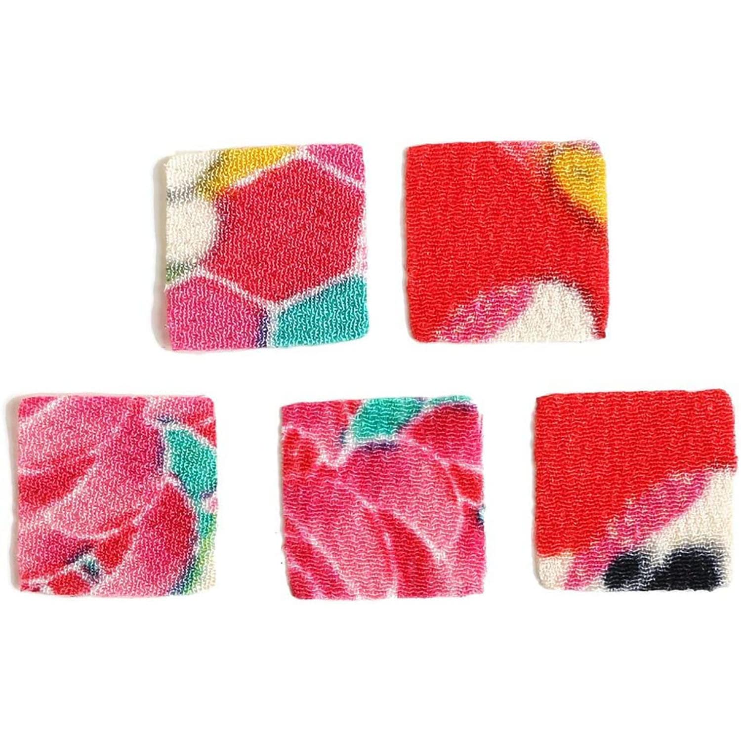 日本紐釦貿易 カット済 つまみ細工用一越ちりめん 柄 30枚入 22×22mm S50GC22-101 （ご注文単位1束）【直送品】