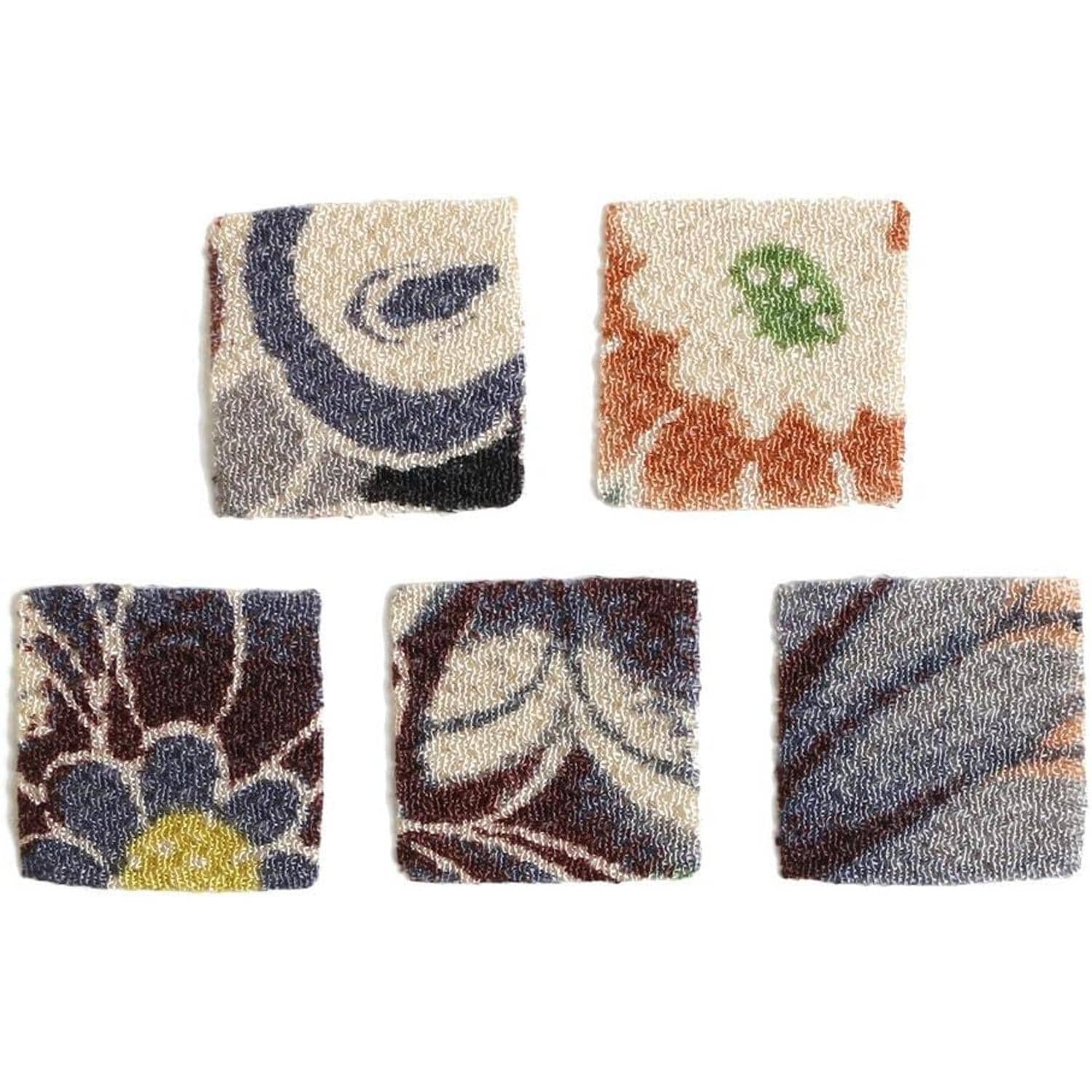 日本紐釦貿易 カット済 つまみ細工用一越ちりめん 柄 30枚入 22×22mm S50GC22-102 （ご注文単位1束）【直送品】