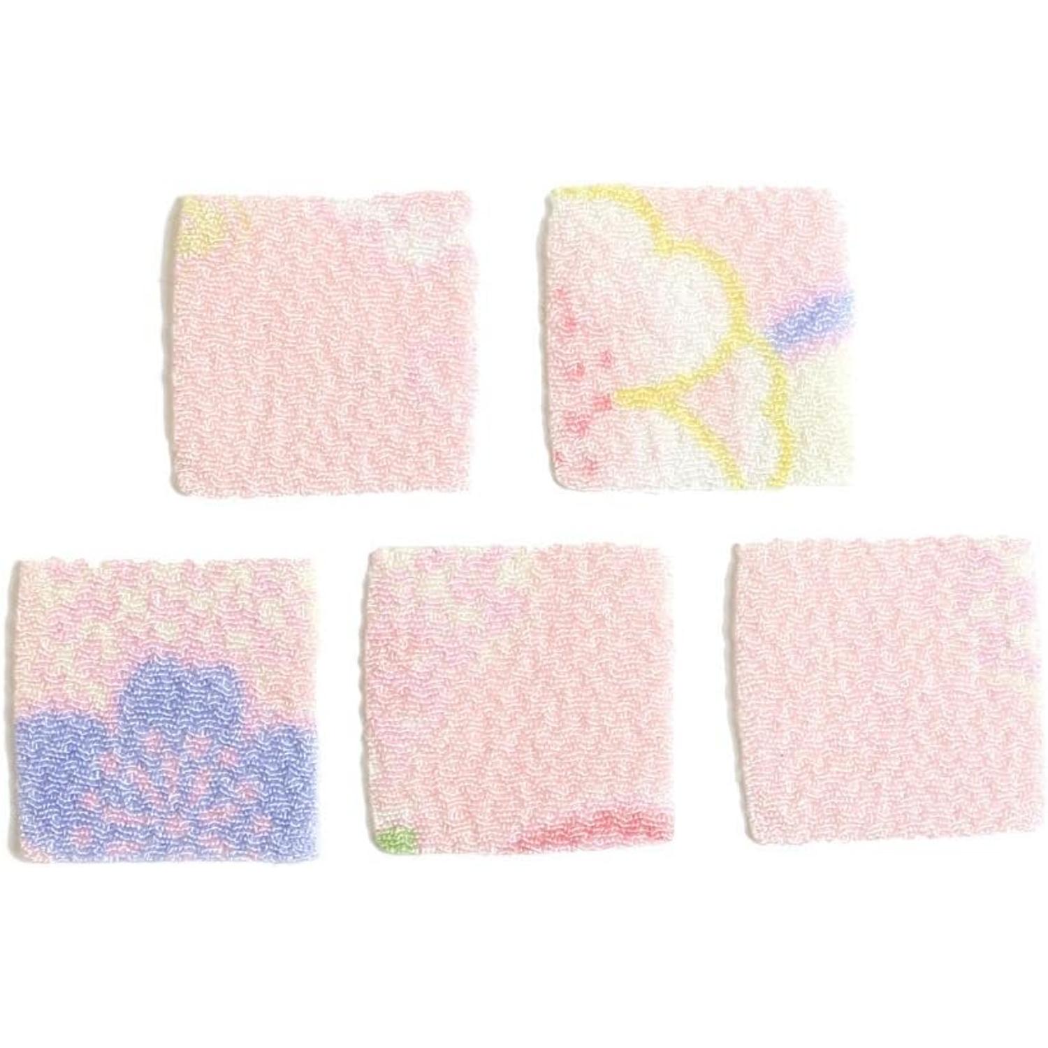 日本紐釦貿易 カット済 つまみ細工用一越ちりめん 柄 30枚入 20×20mm S50GC20-120 （ご注文単位1束）【直送品】