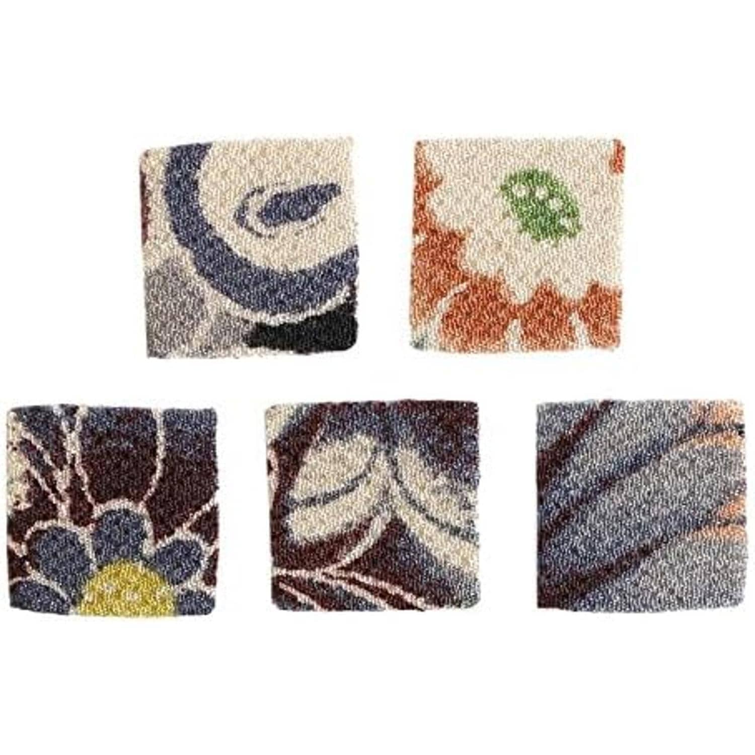 日本紐釦貿易 カット済 つまみ細工用一越ちりめん 柄 30枚入 18×18mm S50GC18-102 （ご注文単位1束）【直送品】