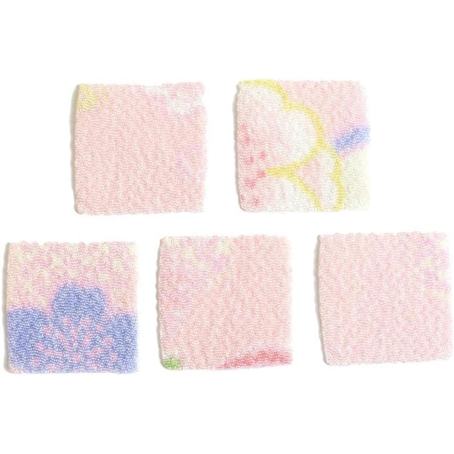 日本紐釦貿易 カット済 つまみ細工用一越ちりめん 柄 30枚入 18×18mm S50GC18-120 (ご注文単位1束)【直送品】