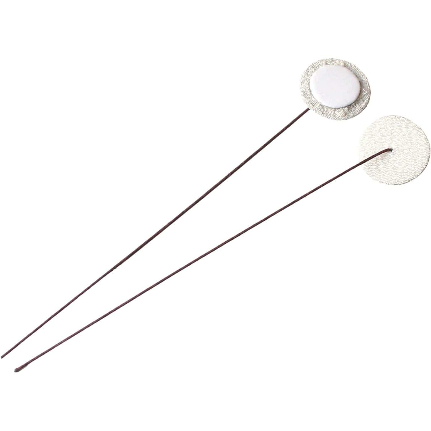 日本紐釦貿易 つまみ細工用 ワイヤー付き花台紙 乳白 φ16mm 5本入 S55H16-1 （ご注文単位1束）【直送品】