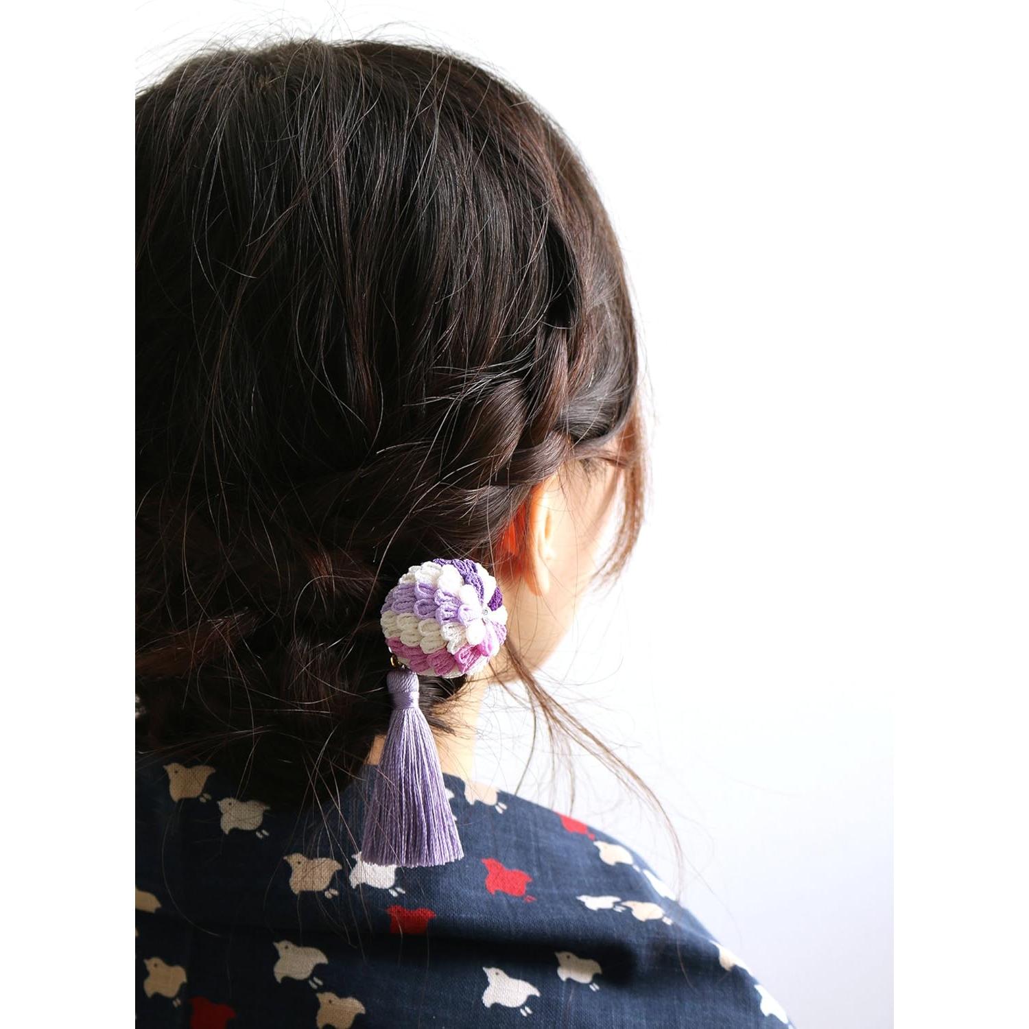 日本紐釦貿易 つまみ細工キット 花しごと かんざし A4-35 (ご注文単位1個)【直送品】