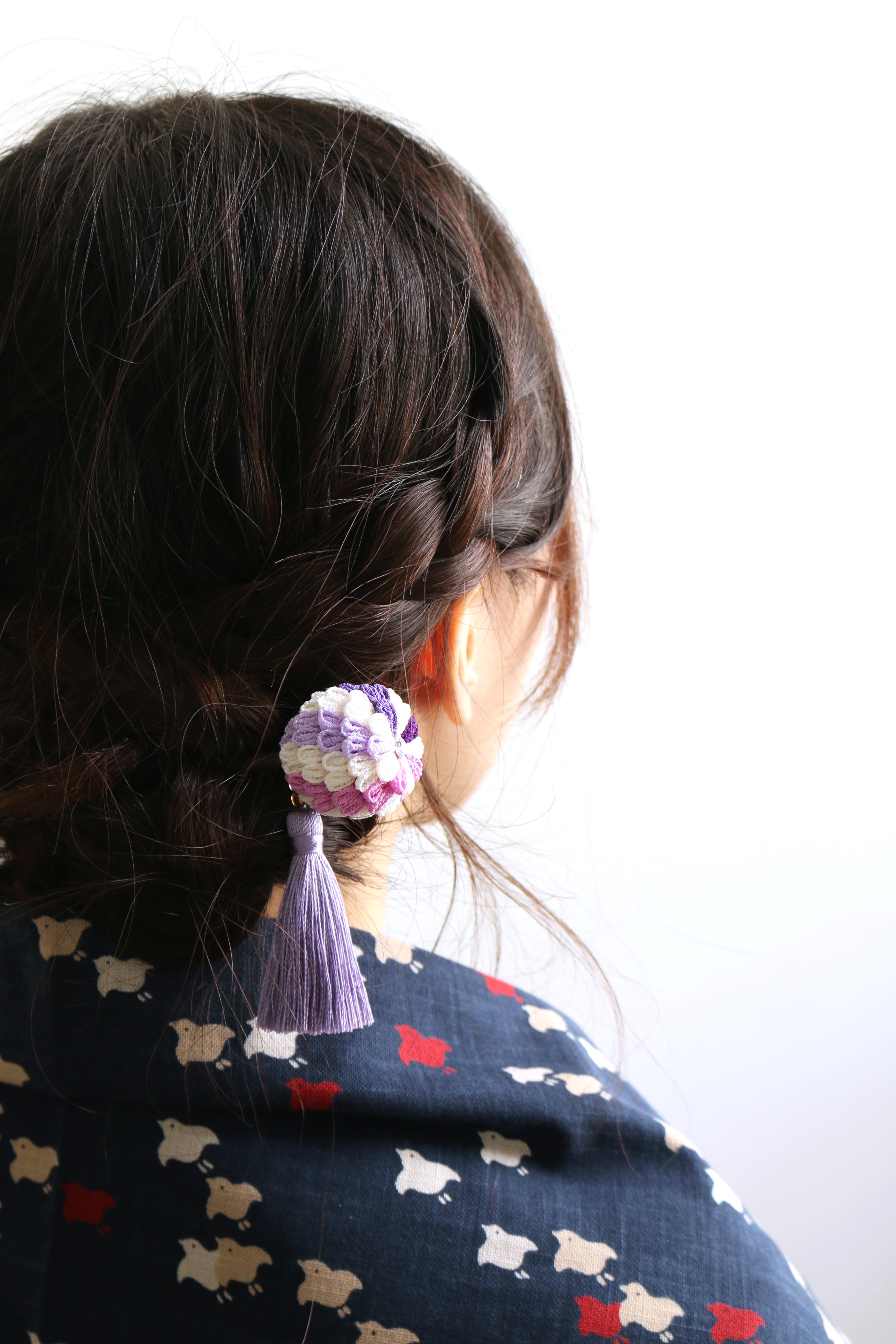 日本紐釦貿易 つまみ細工キット 花しごと かんざし A4-35 (ご注文単位1個)【直送品】