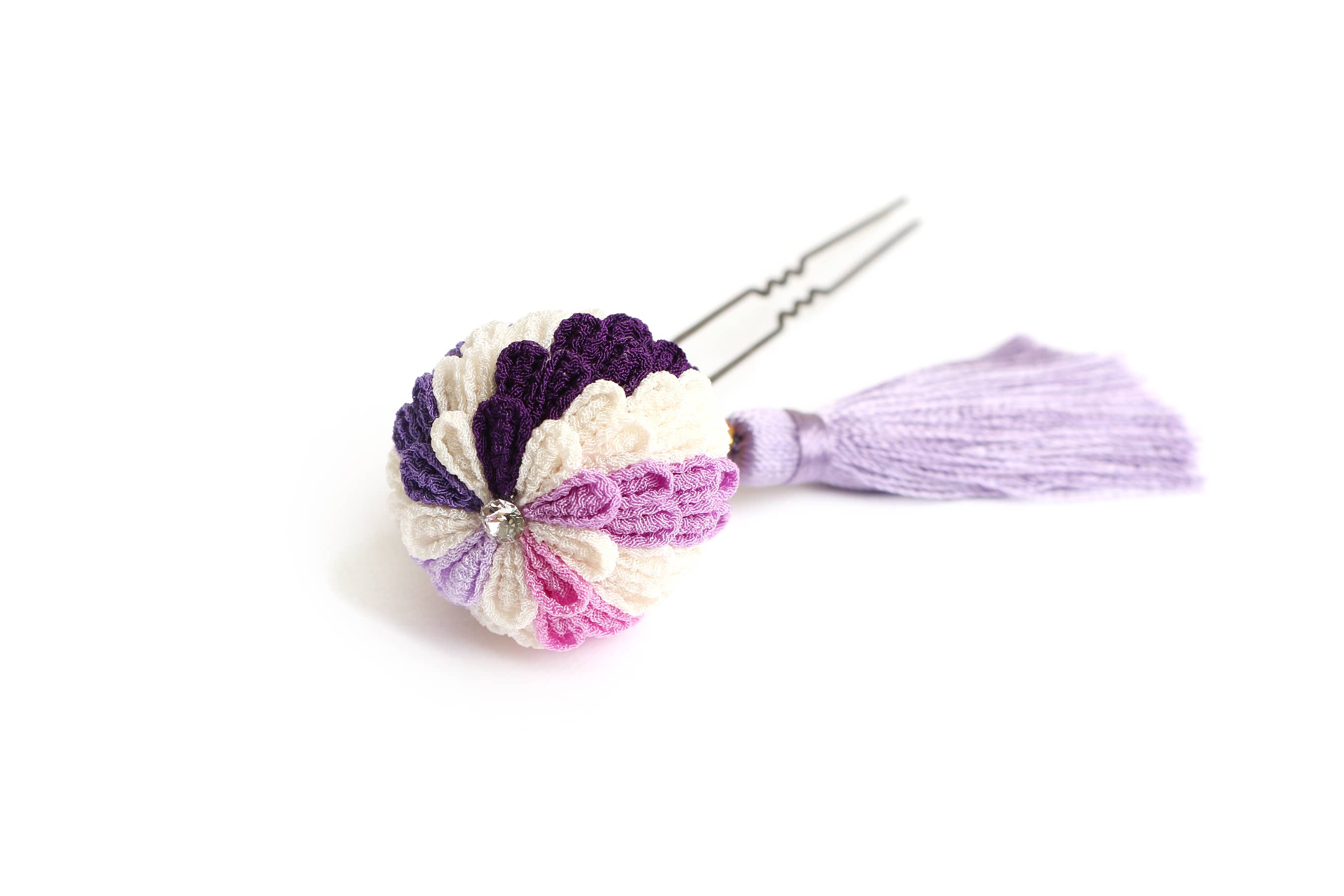 日本紐釦貿易 つまみ細工キット 花しごと かんざし A4-35 (ご注文単位1個)【直送品】