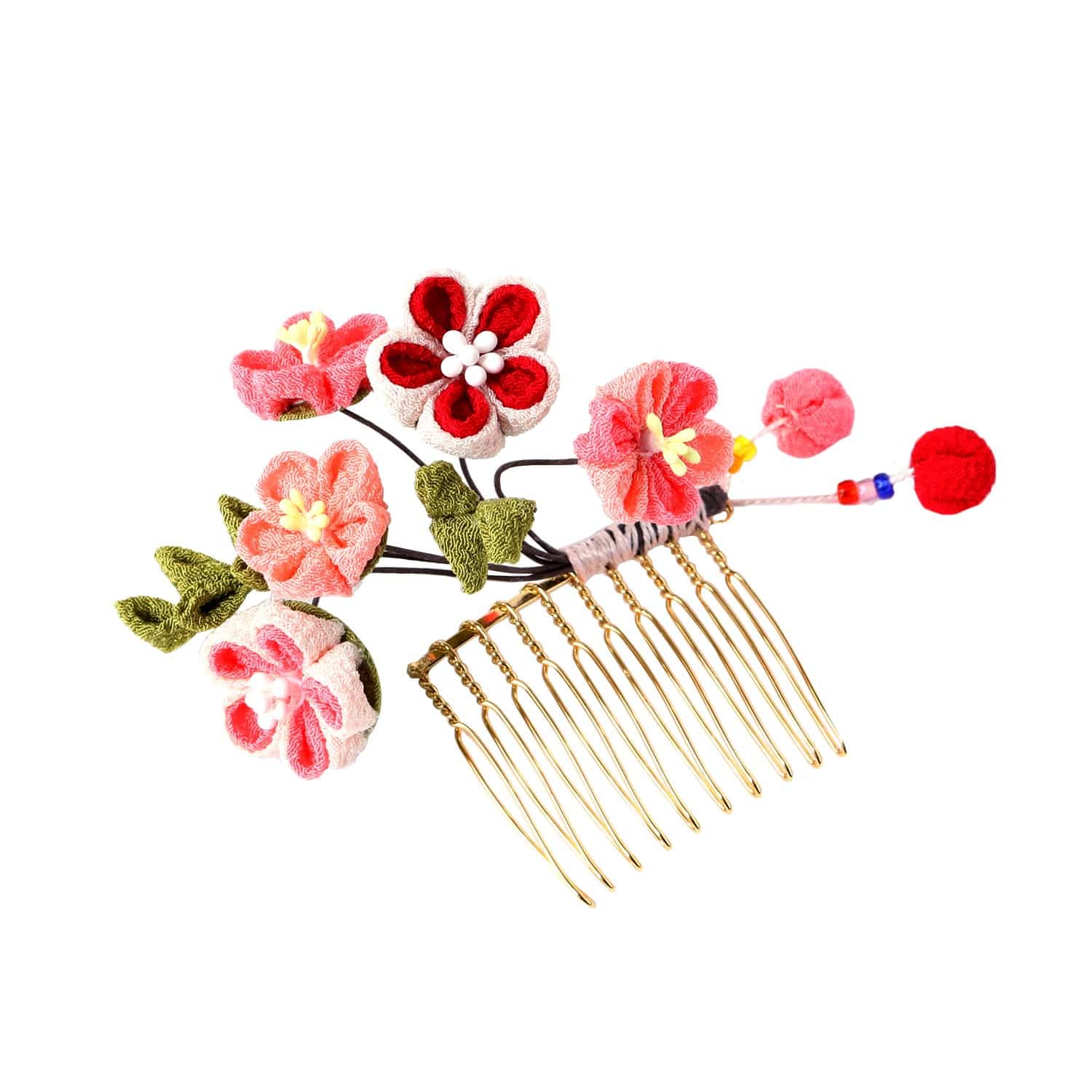 日本紐釦貿易 つまみ細工キット 花しごと かんざし A4-35 (ご注文単位1個)【直送品】