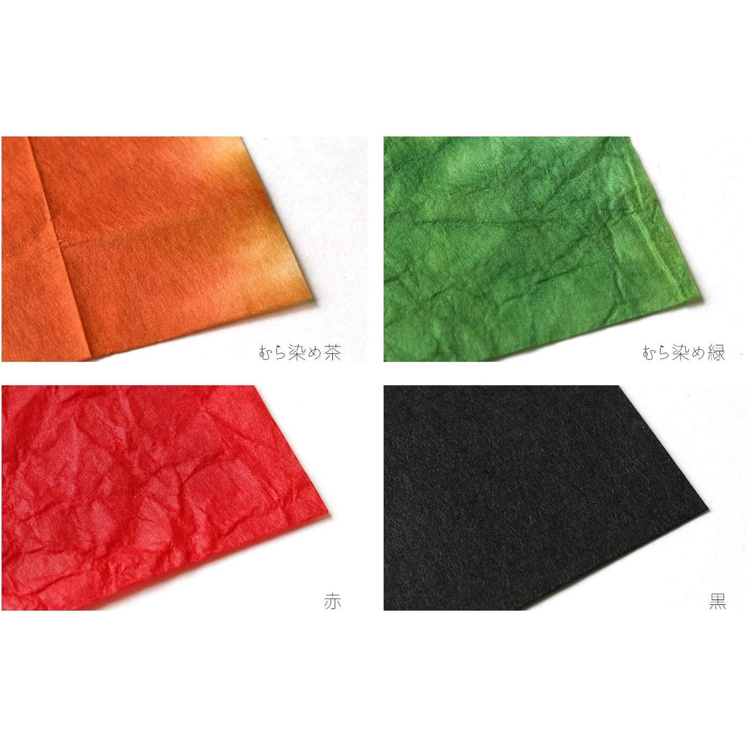 日本紐釦貿易 しだれ飾り用和紙 カラーセット W5×H22cm 4枚 S62-1 (ご注文単位1束)【直送品】
