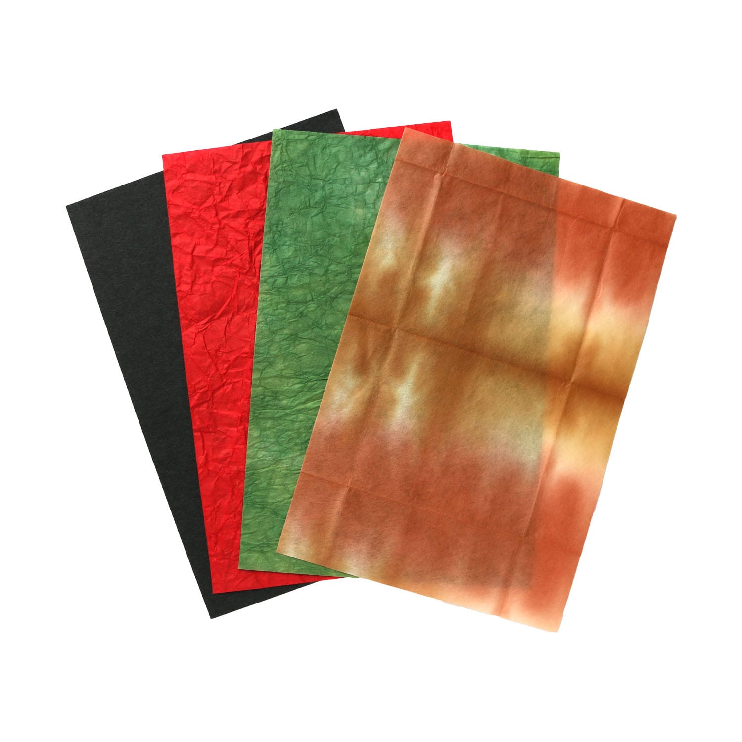 日本紐釦貿易 しだれ飾り用和紙 カラーセット W5×H22cm 4枚 S62-1 (ご注文単位1束)【直送品】