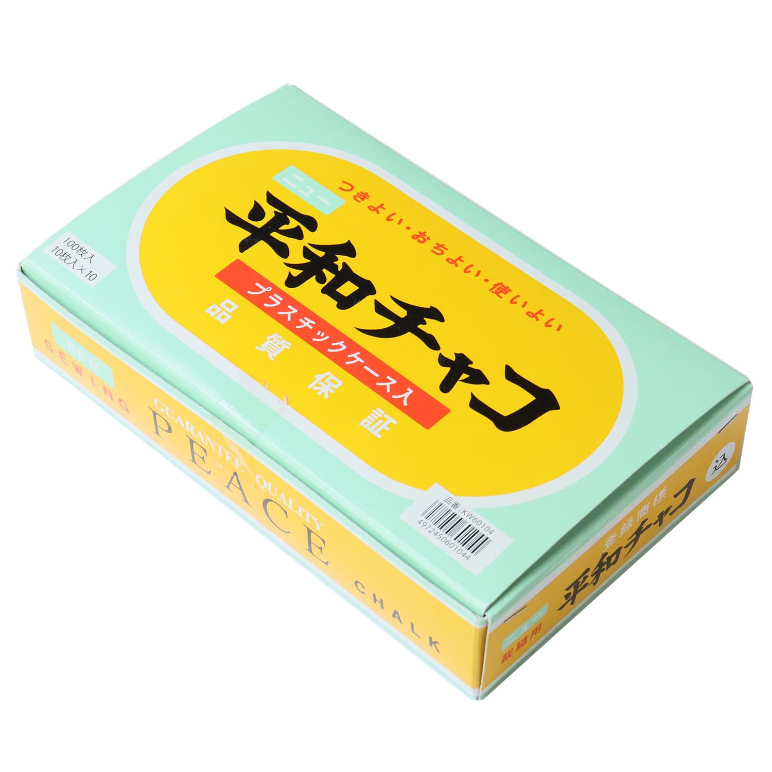日本紐釦貿易 金天馬 平和チャコ 【お徳用】10個セット kw60100-BOX 白 （ご注文単位1箱）【直送品】