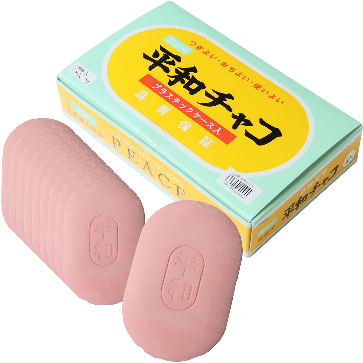日本紐釦貿易 金天馬 平和チャコ 【お徳用】10個セット kw60101-BOX ピンク （ご注文単位1箱）【直送品】