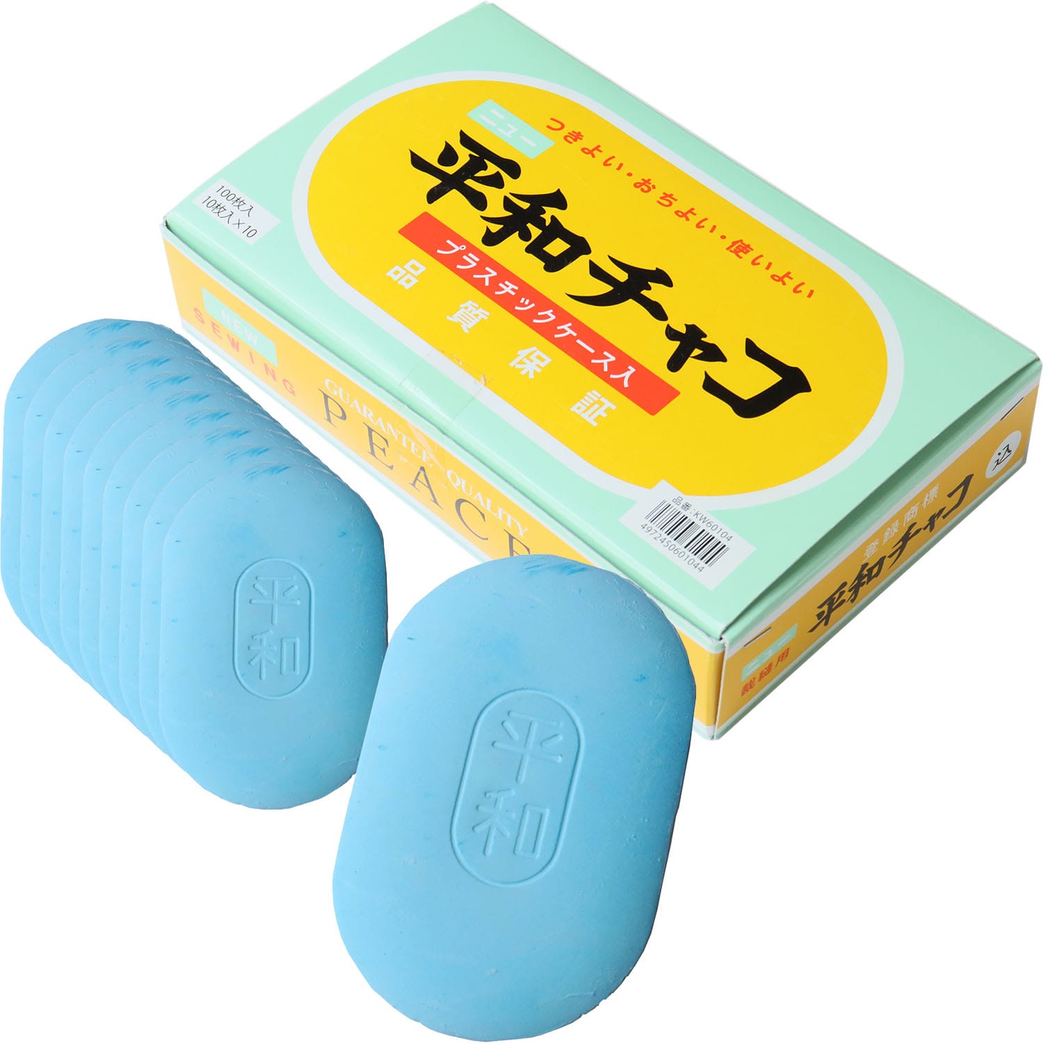 日本紐釦貿易 金天馬 平和チャコ 【お徳用】10個セット kw60102-BOX 青 （ご注文単位1箱）【直送品】