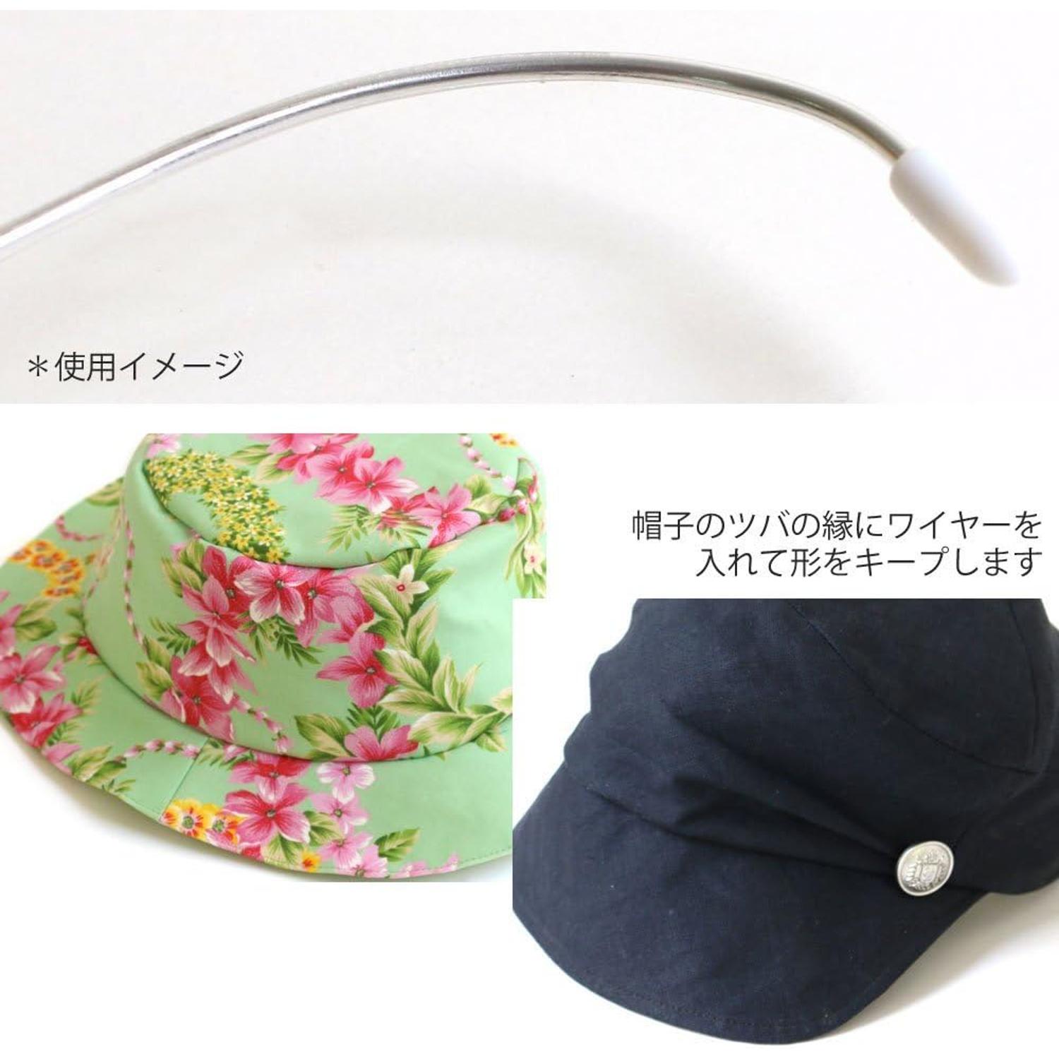 日本紐釦貿易 アルミワイヤー用キャップ 10個入 W4×H11mm ホワイト CAP1-10 (ご注文単位1束)【直送品】