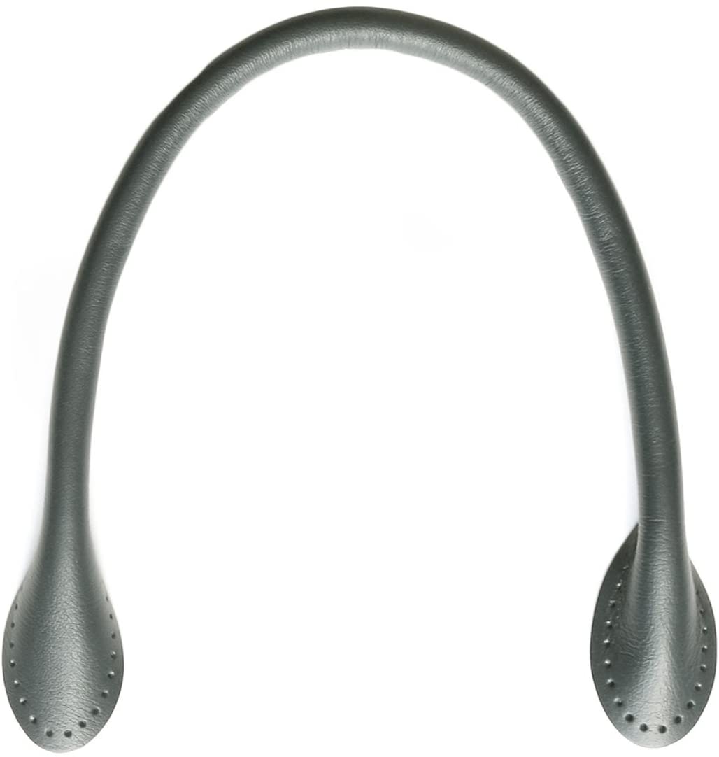 日本紐釦貿易 スリム本革持ち手 グレー 約36cm 1組2本入 MKT23-S （ご注文単位1組）【直送品】