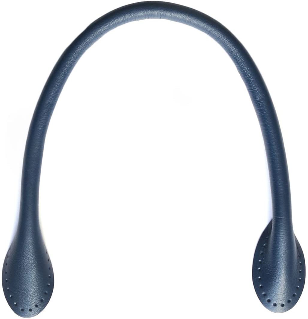 日本紐釦貿易 スリム本革持ち手 ネイビー 約36cm 1組2本入 MKT23-N （ご注文単位1組）【直送品】