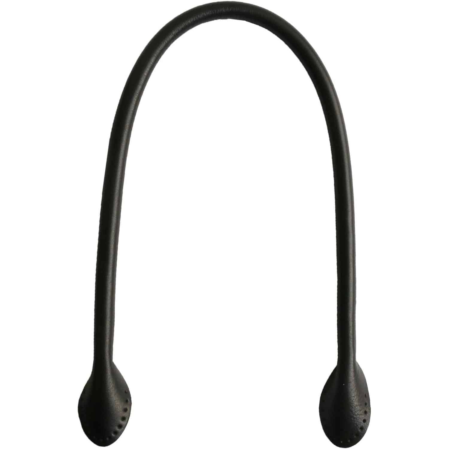 日本紐釦貿易 本革持ち手 黒 約50cm 1組入 MKT10-B (ご注文単位1組)【直送品】