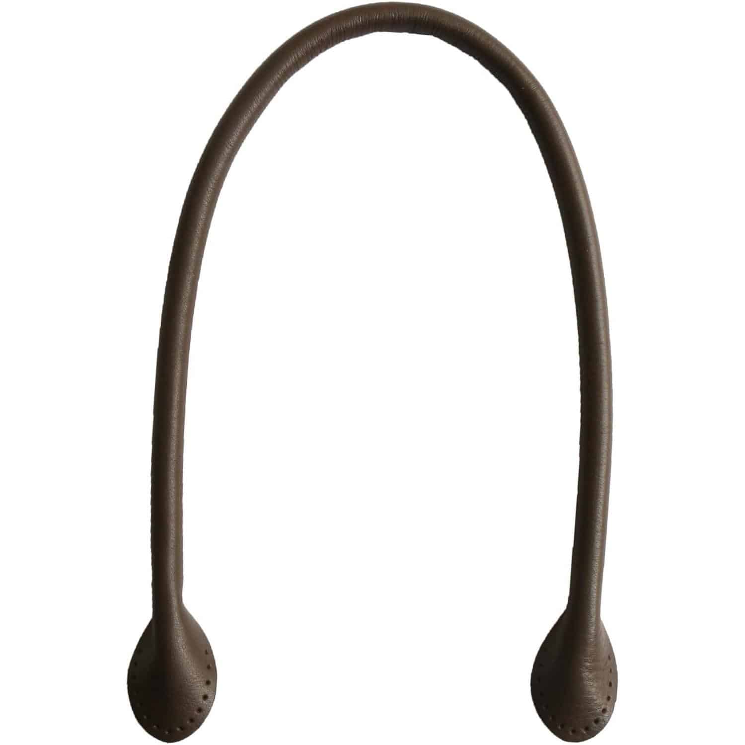 日本紐釦貿易 本革持ち手 チョコ 約50cm 1組入 MKT10-C (ご注文単位1組)【直送品】