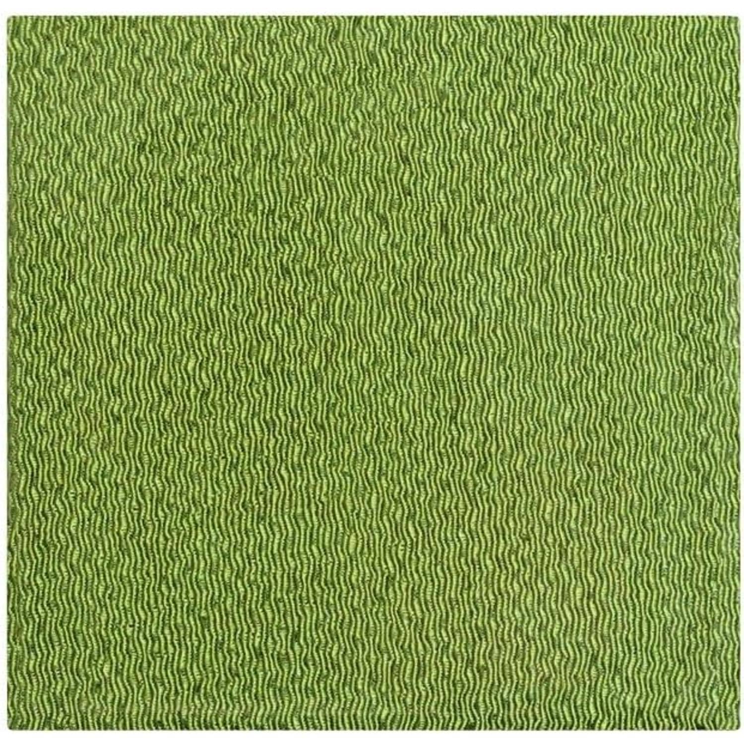 日本紐釦貿易 ちりめんカット 無地 約23×33cm 山葵色 CMN77 （ご注文単位1枚）【直送品】