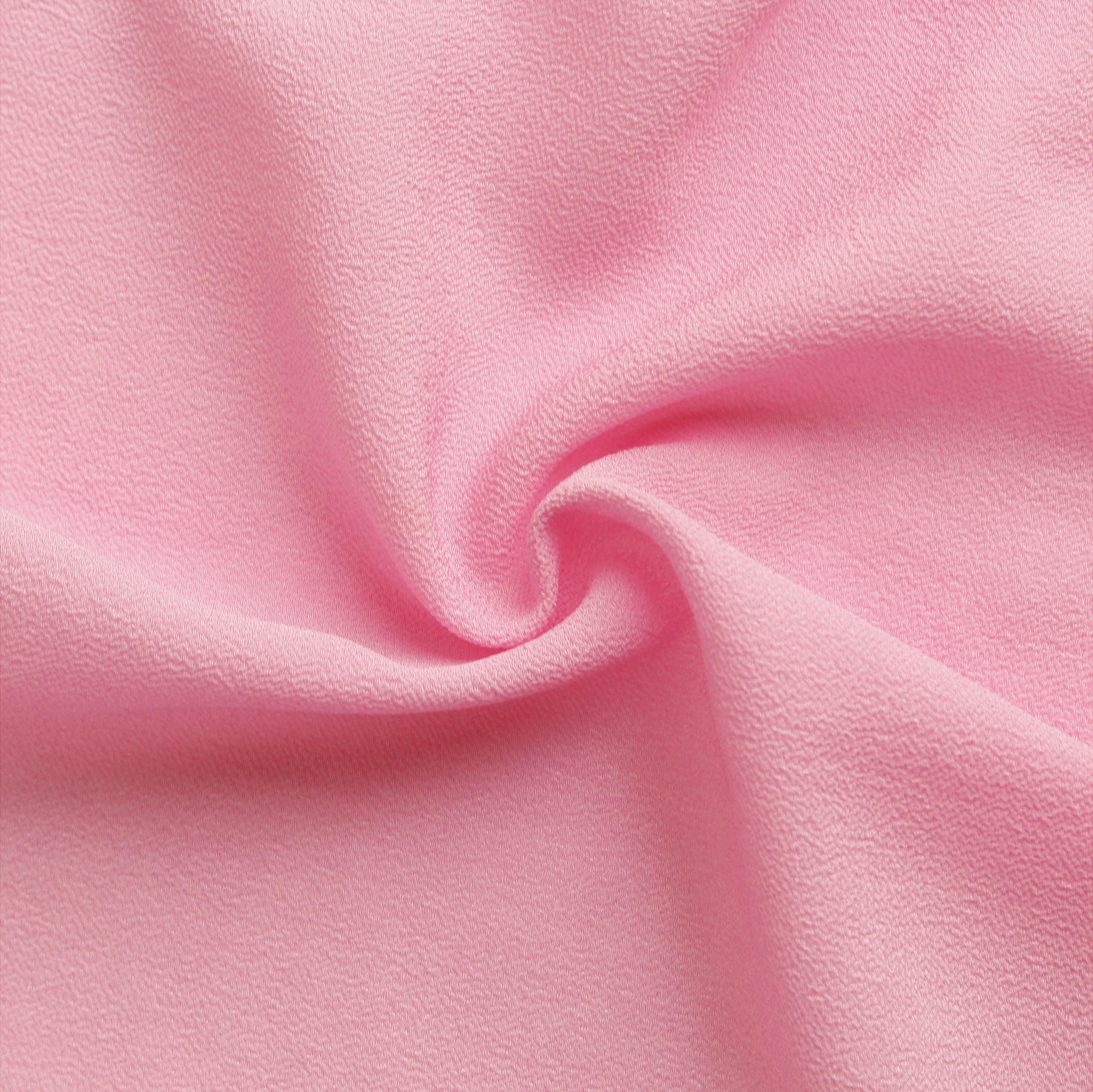 日本紐釦貿易 一越ちりめん無地 カット 約22×33cm 生成 ICN44 薄ピンク （ご注文単位1枚）【直送品】