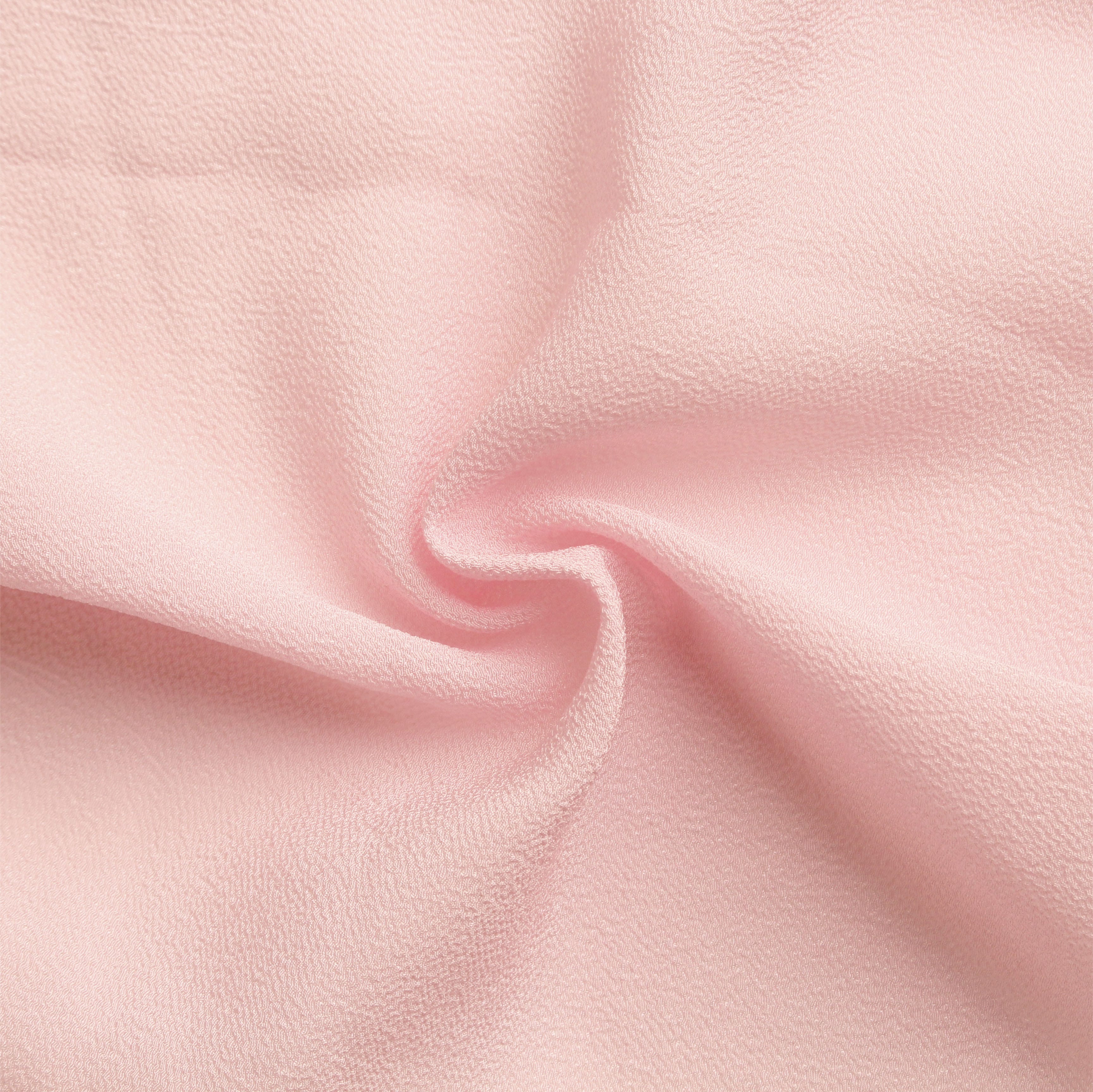 日本紐釦貿易 一越ちりめん無地 カット 約22×33cm 生成 ICN45 薄ピンク (ご注文単位1枚)【直送品】