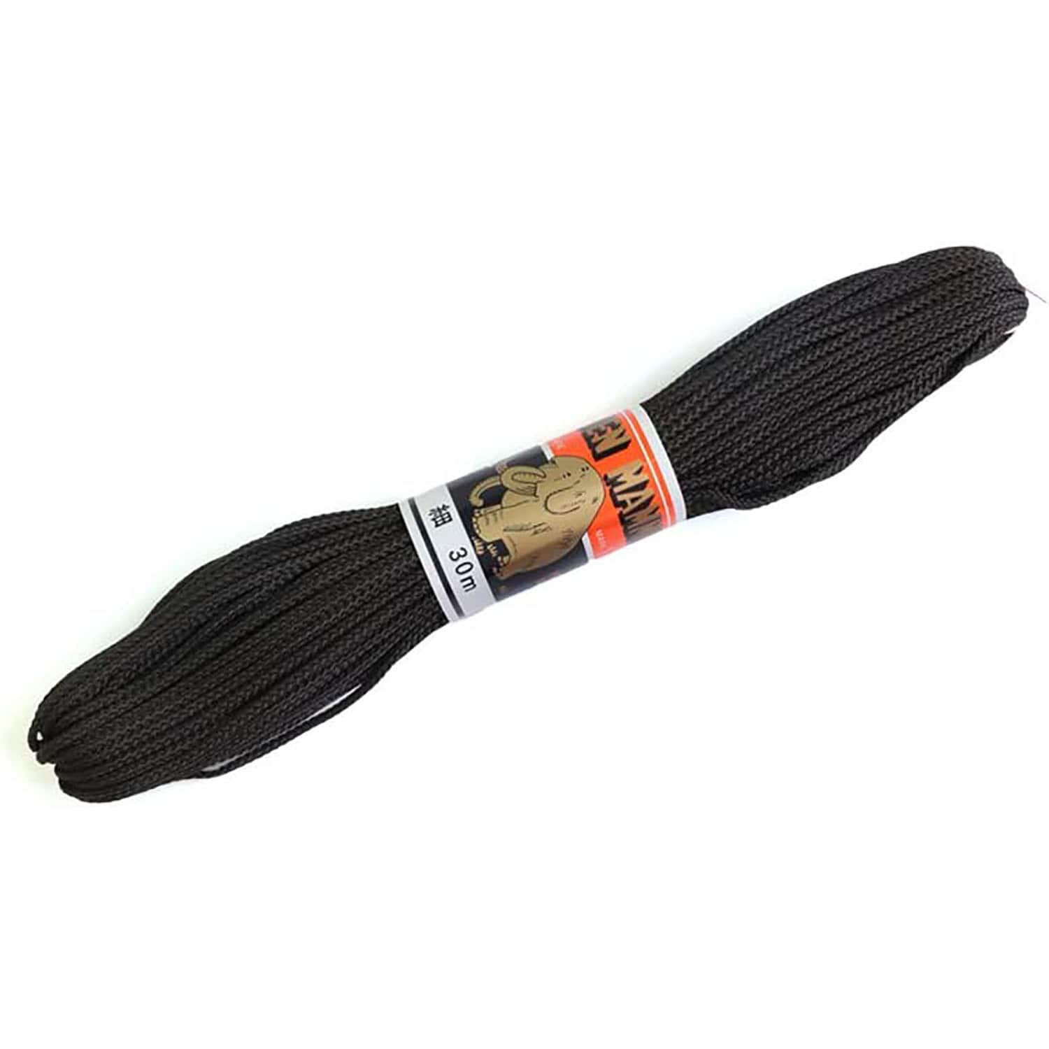 日本紐釦貿易 江戸打ち紐 細 30m巻き こげ茶 EDH-10-30M (ご注文単位1巻)【直送品】