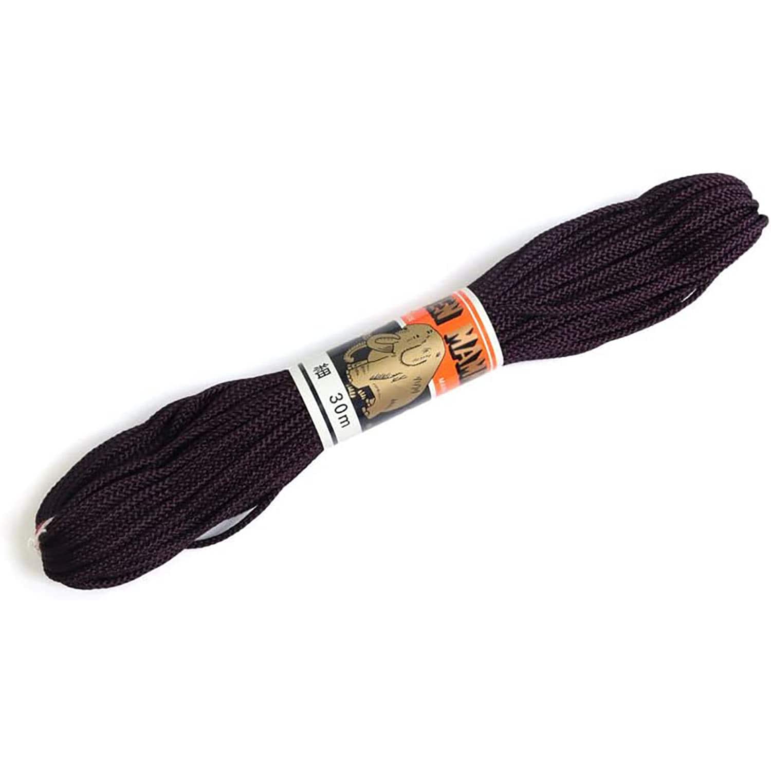 日本紐釦貿易 江戸打ち紐 細 30m巻き 古代紫 EDH-24-30M (ご注文単位1巻)【直送品】