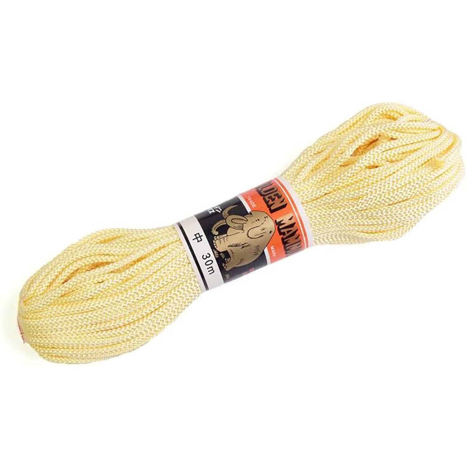 日本紐釦貿易 江戸打ち紐 中 30m巻き 鳥の子色 EDC-5-30M (ご注文単位1巻)【直送品】