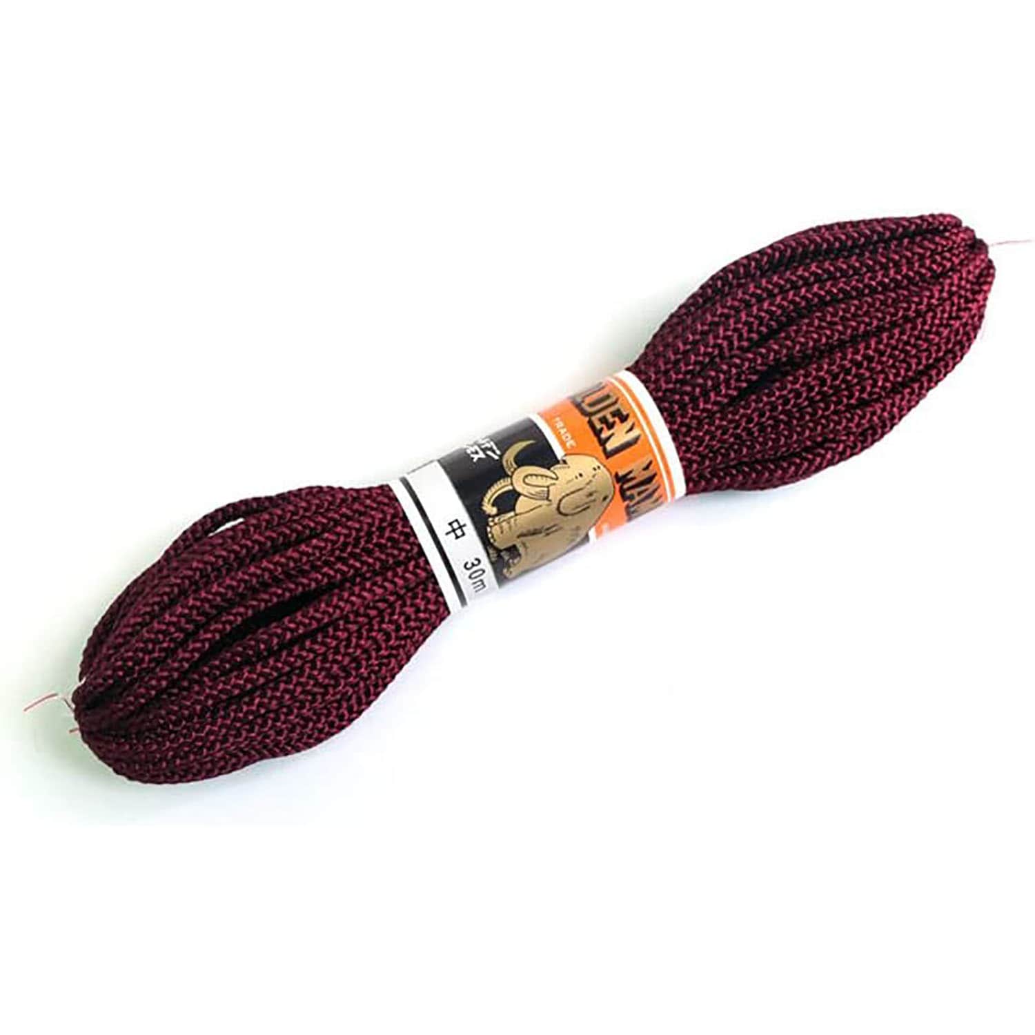 日本紐釦貿易 江戸打ち紐 中 30m巻き エンジ EDC-19-30M (ご注文単位1巻)【直送品】