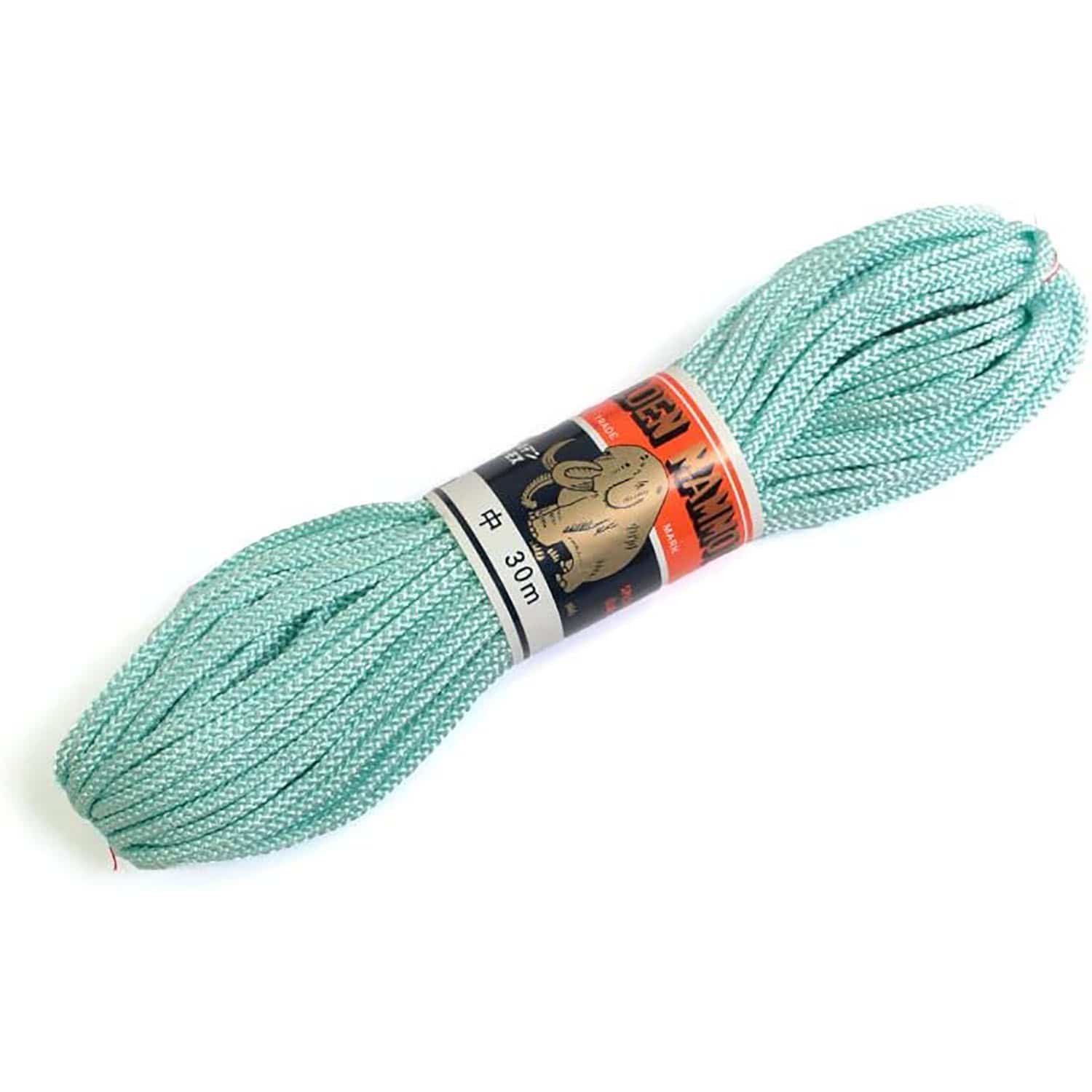 日本紐釦貿易 江戸打ち紐 中 30m巻き 水色 EDC-20-30M (ご注文単位1巻)【直送品】