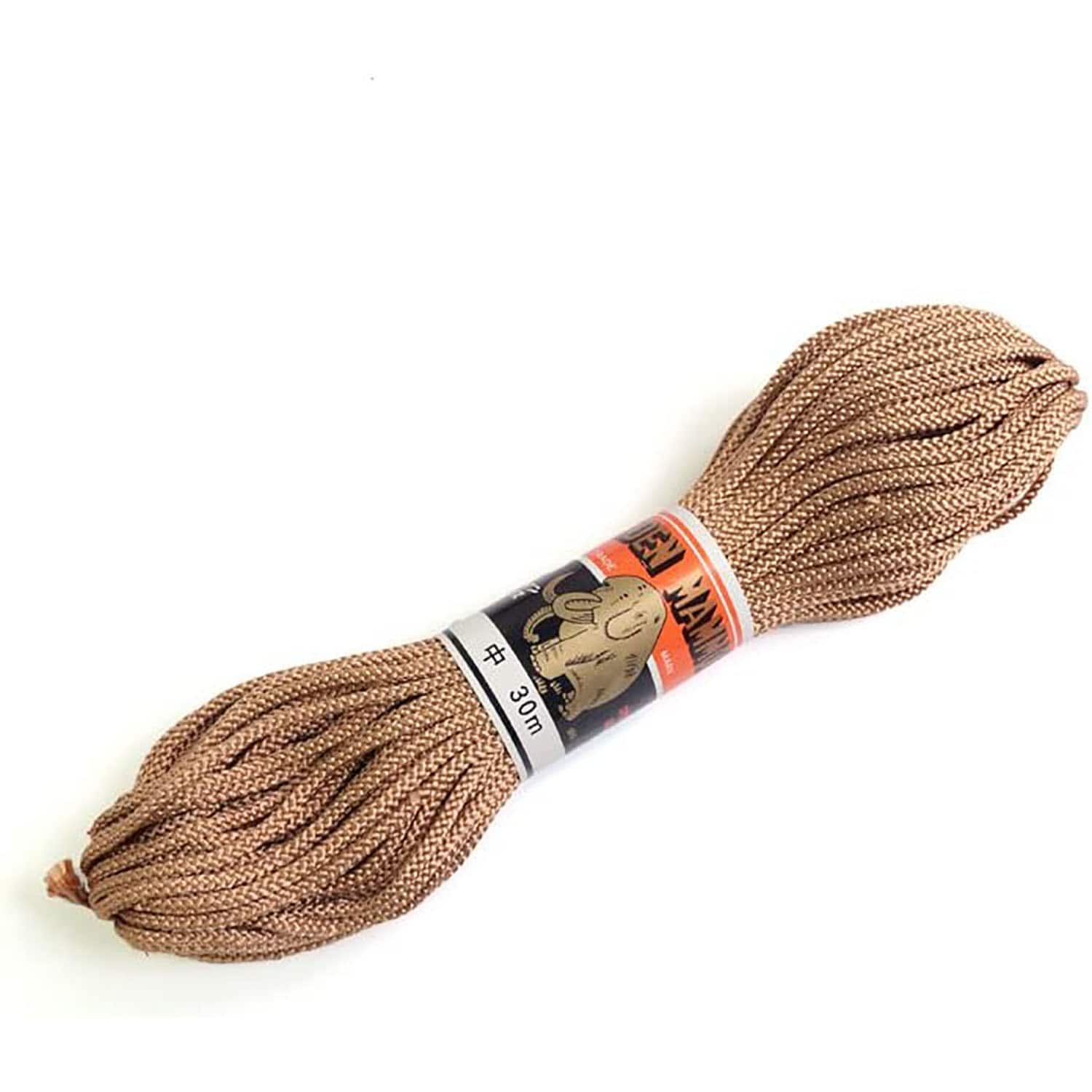 日本紐釦貿易 江戸打ち紐 中 30m巻き ベージュ EDC-27-30M (ご注文単位1巻)【直送品】