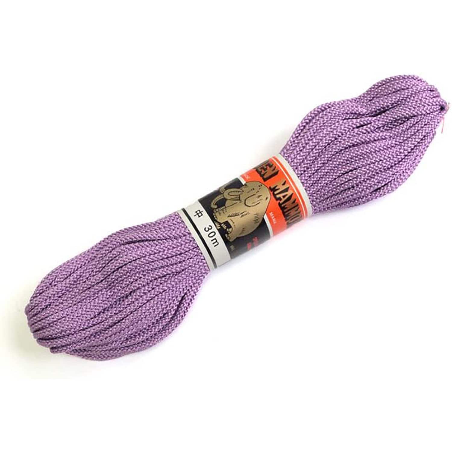 日本紐釦貿易 江戸打ち紐 中 30m巻き 薄紫 EDC-28-30M (ご注文単位1巻)【直送品】