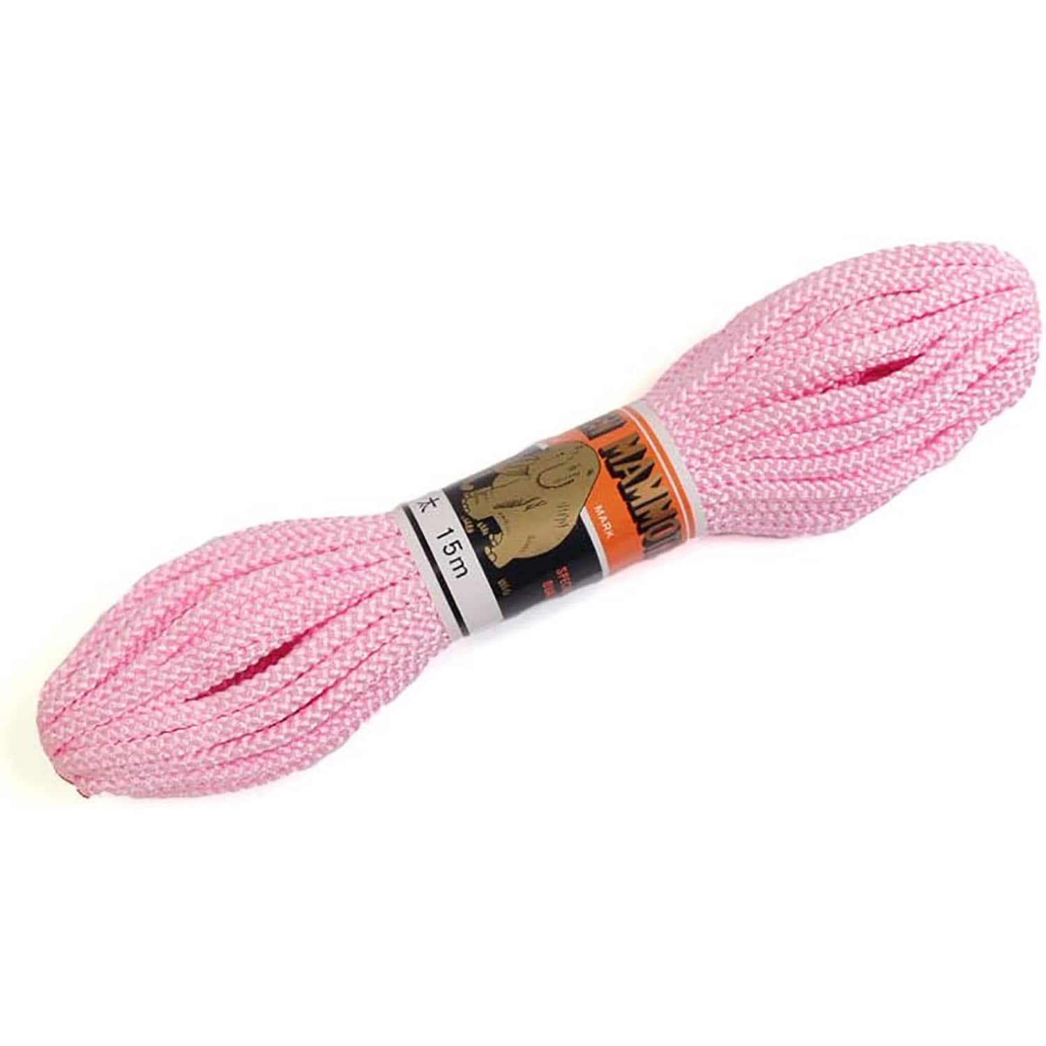 日本紐釦貿易 江戸打ち紐 太 15m巻き 桃色 EDF-14-15M (ご注文単位1巻)【直送品】