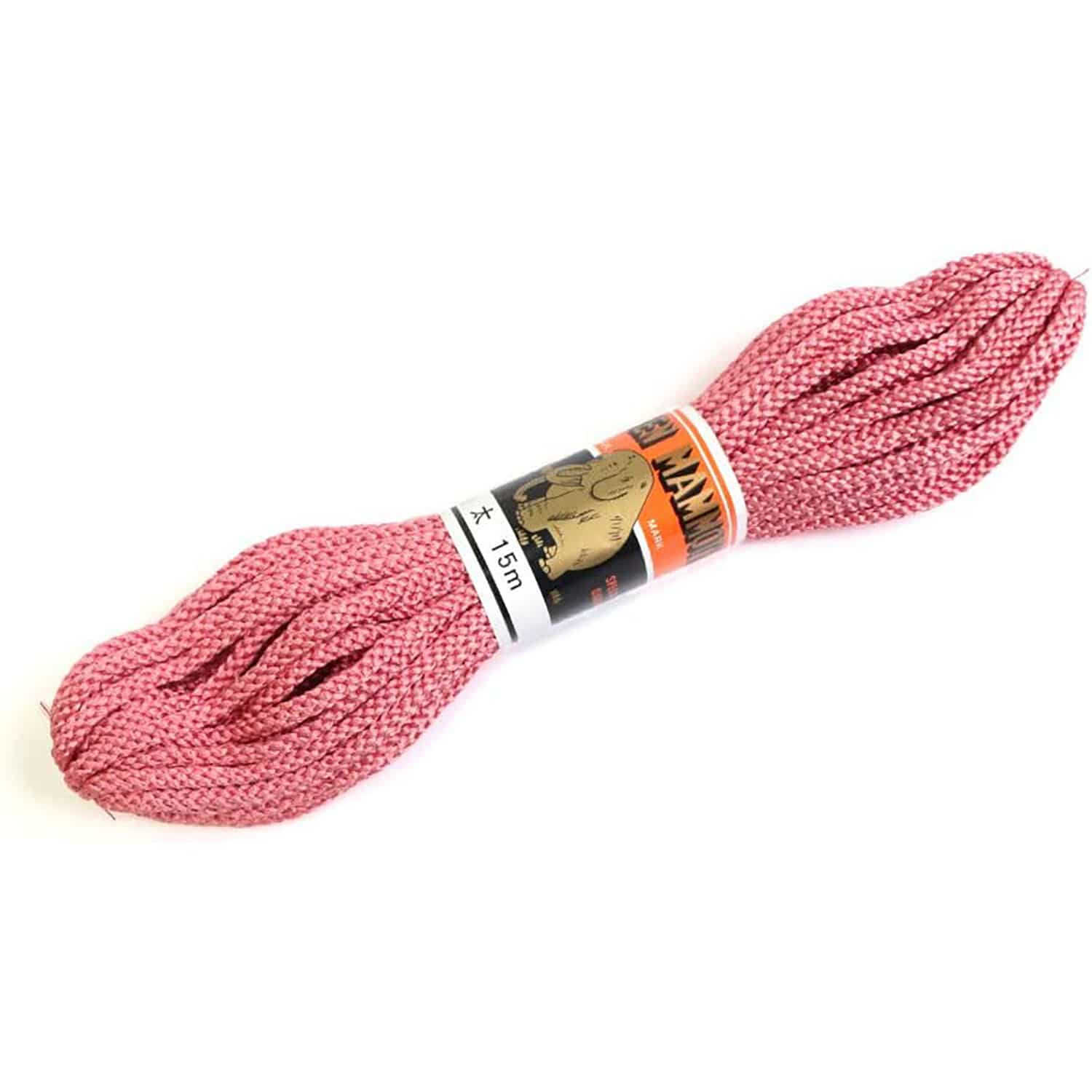 日本紐釦貿易 江戸打ち紐 太 15m巻き 真朱 EDF-16-15M (ご注文単位1巻)【直送品】