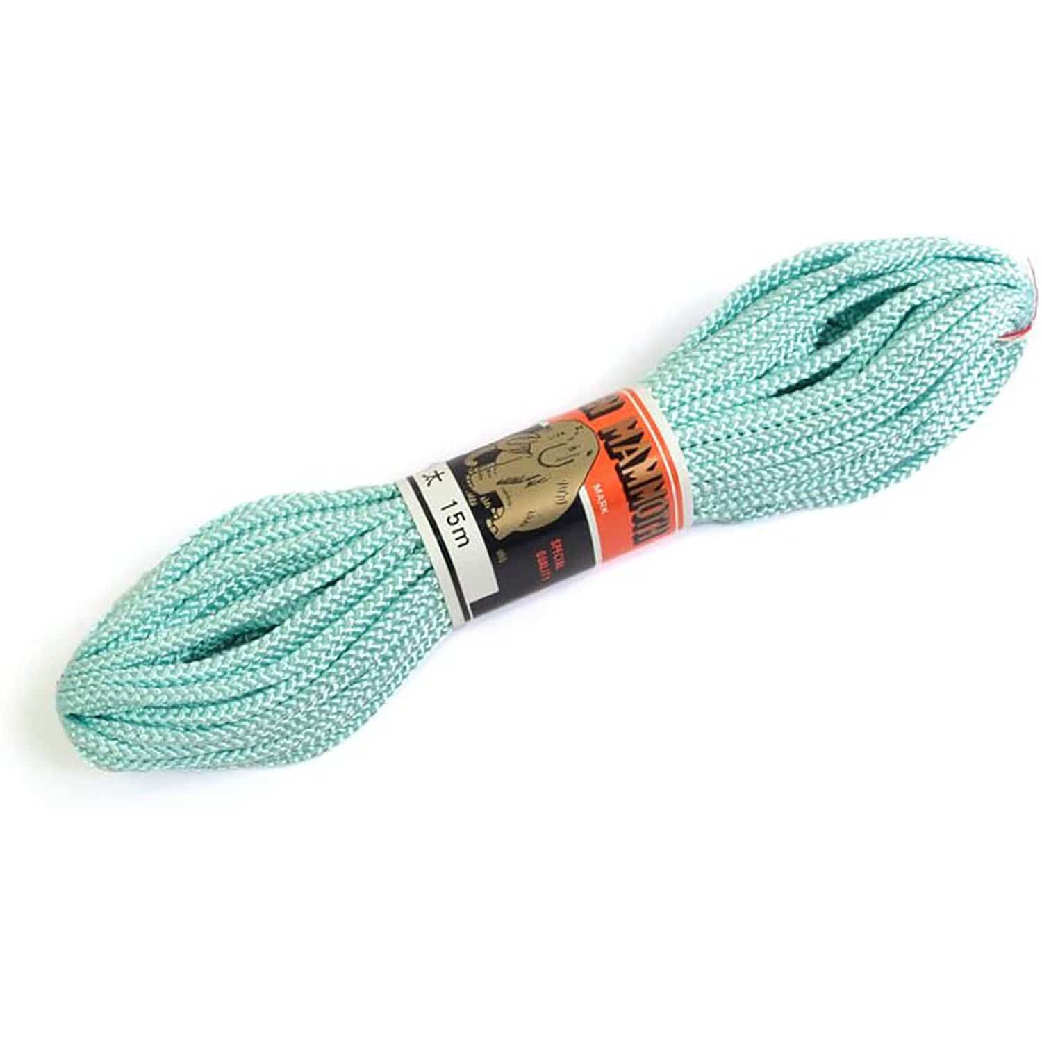 日本紐釦貿易 江戸打ち紐 太 15m巻き 水色 EDF-20-15M (ご注文単位1巻)【直送品】