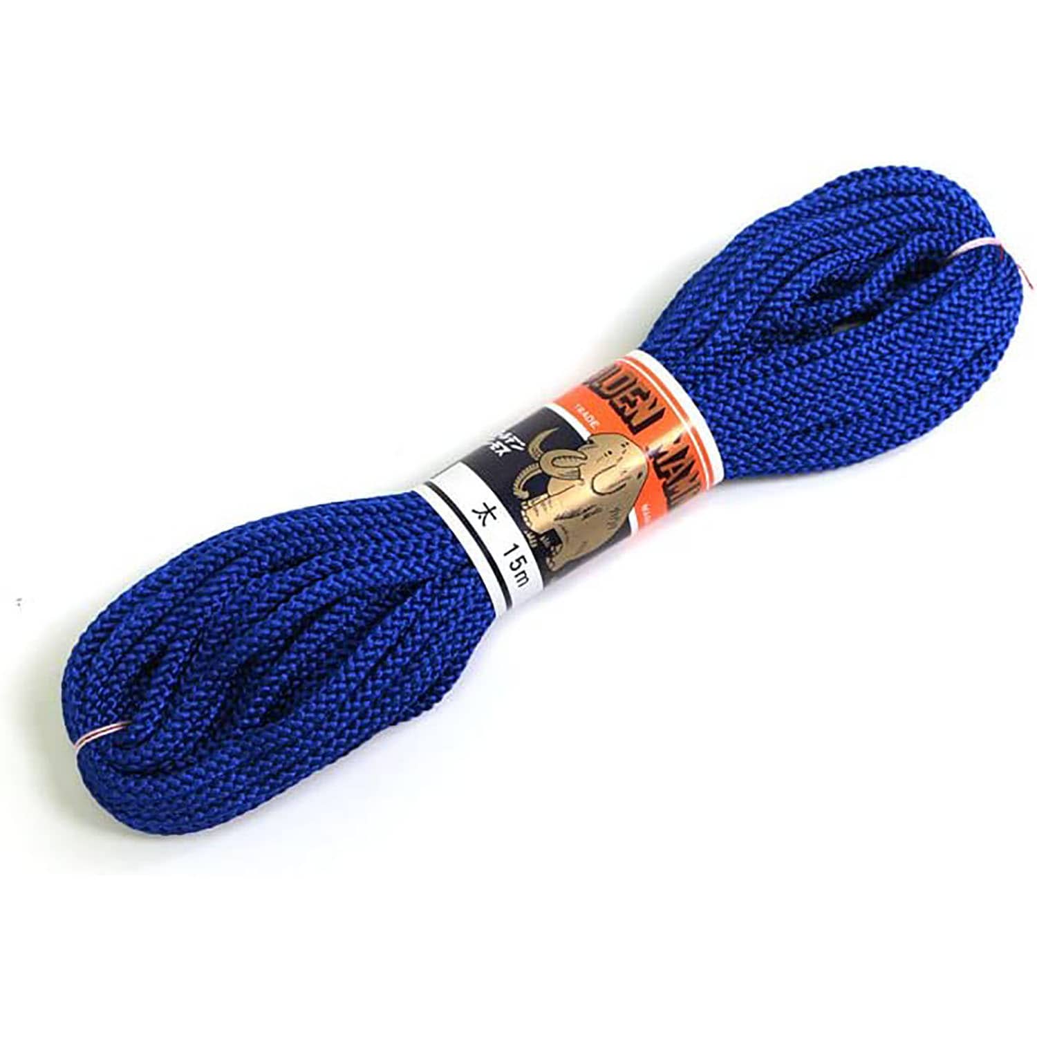日本紐釦貿易 江戸打ち紐 太 15m巻き 花紺 EDF-22-15M (ご注文単位1巻)【直送品】