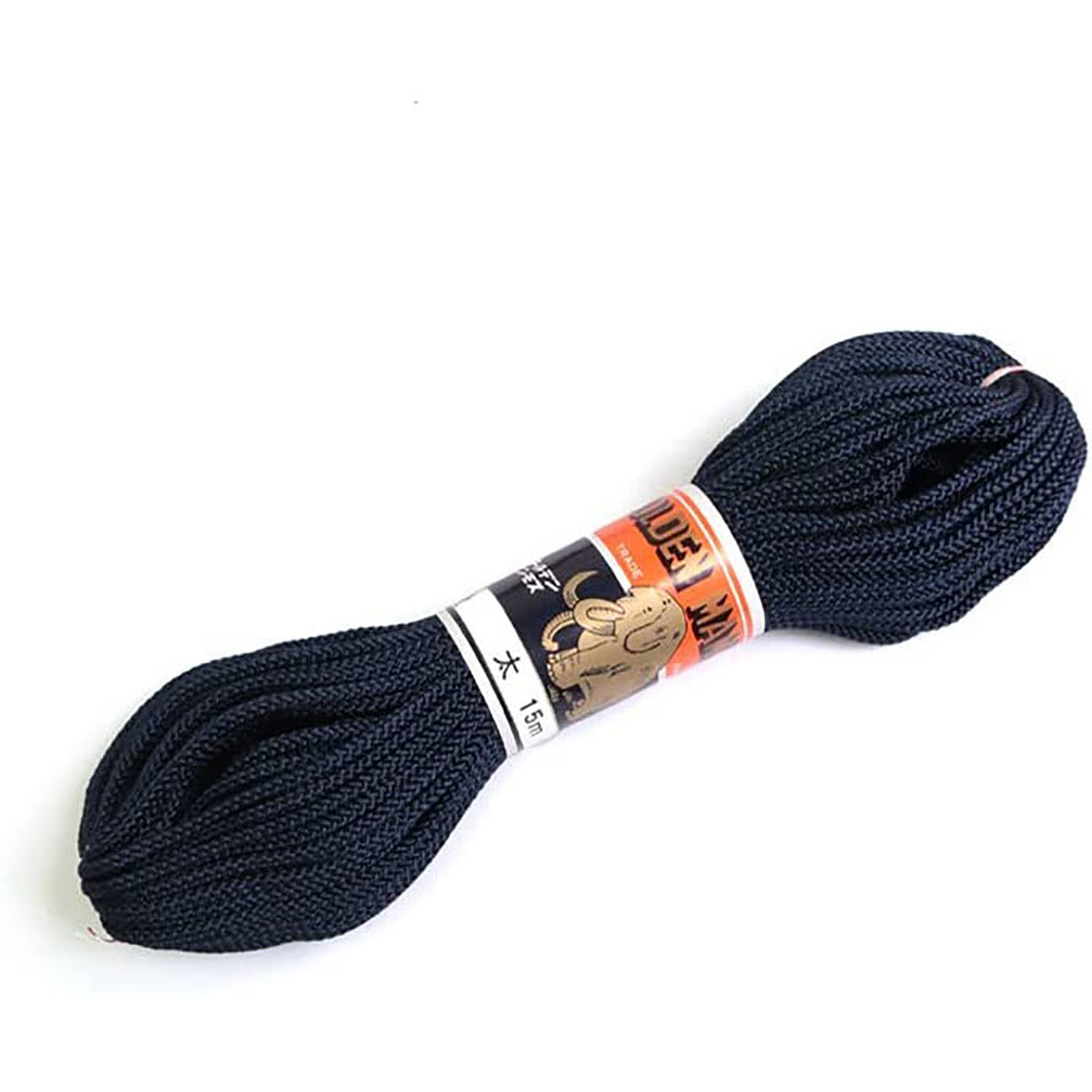 日本紐釦貿易 江戸打ち紐 太 15m巻き 濃紺 EDF-25-15M (ご注文単位1巻)【直送品】