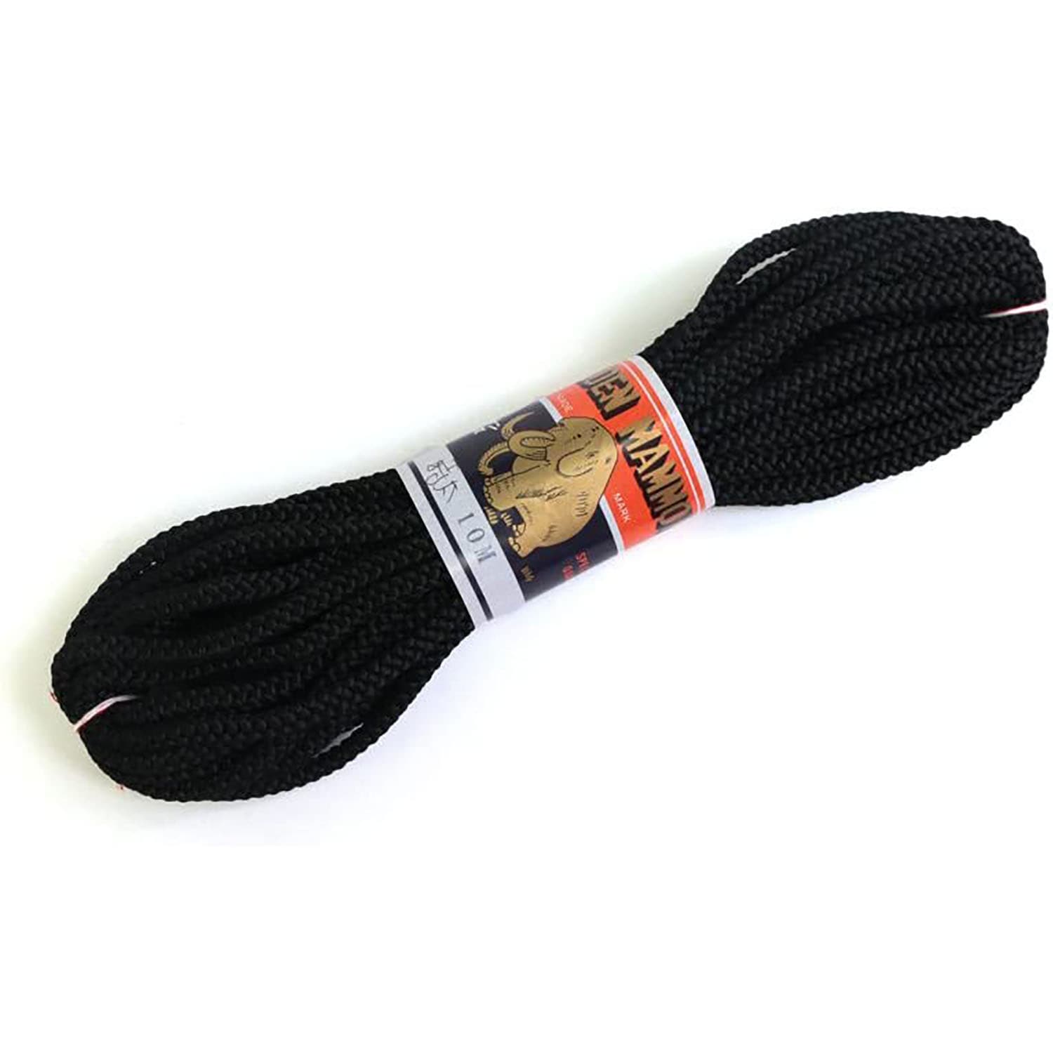 日本紐釦貿易 江戸打ち紐 特太 10m巻き 黒 EDT-26-10M (ご注文単位1巻)【直送品】