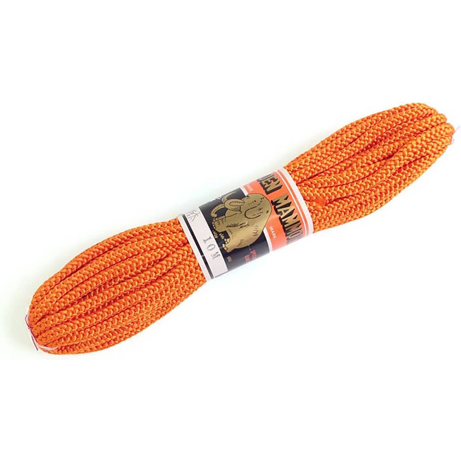 日本紐釦貿易 江戸打ち紐 特太 10m巻き 柿色 EDT-15-10M （ご注文単位1巻）【直送品】