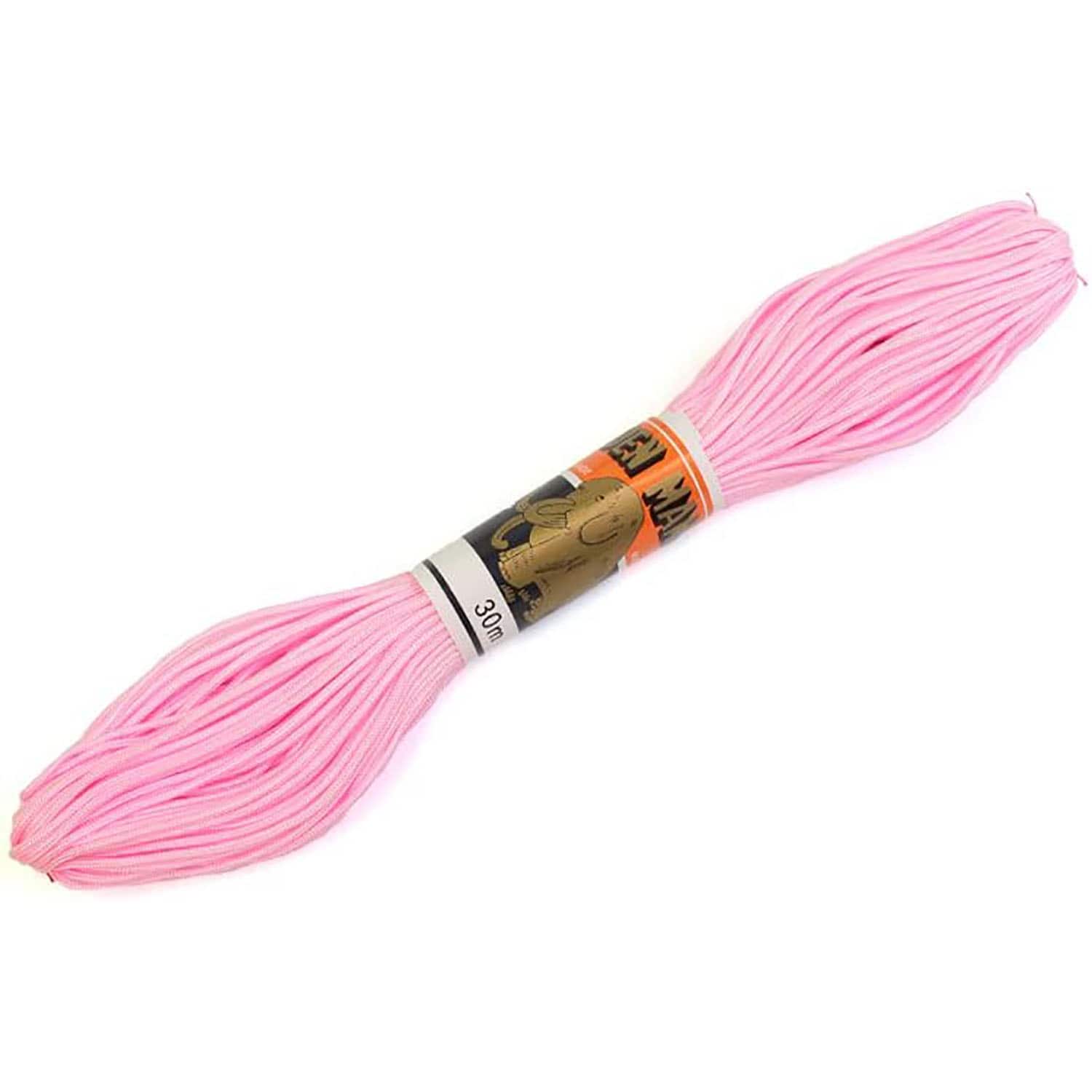 日本紐釦貿易 人八紐(じんぱちひも) 細 30m巻き 桃色 SG8-14-30M （ご注文単位1巻）【直送品】