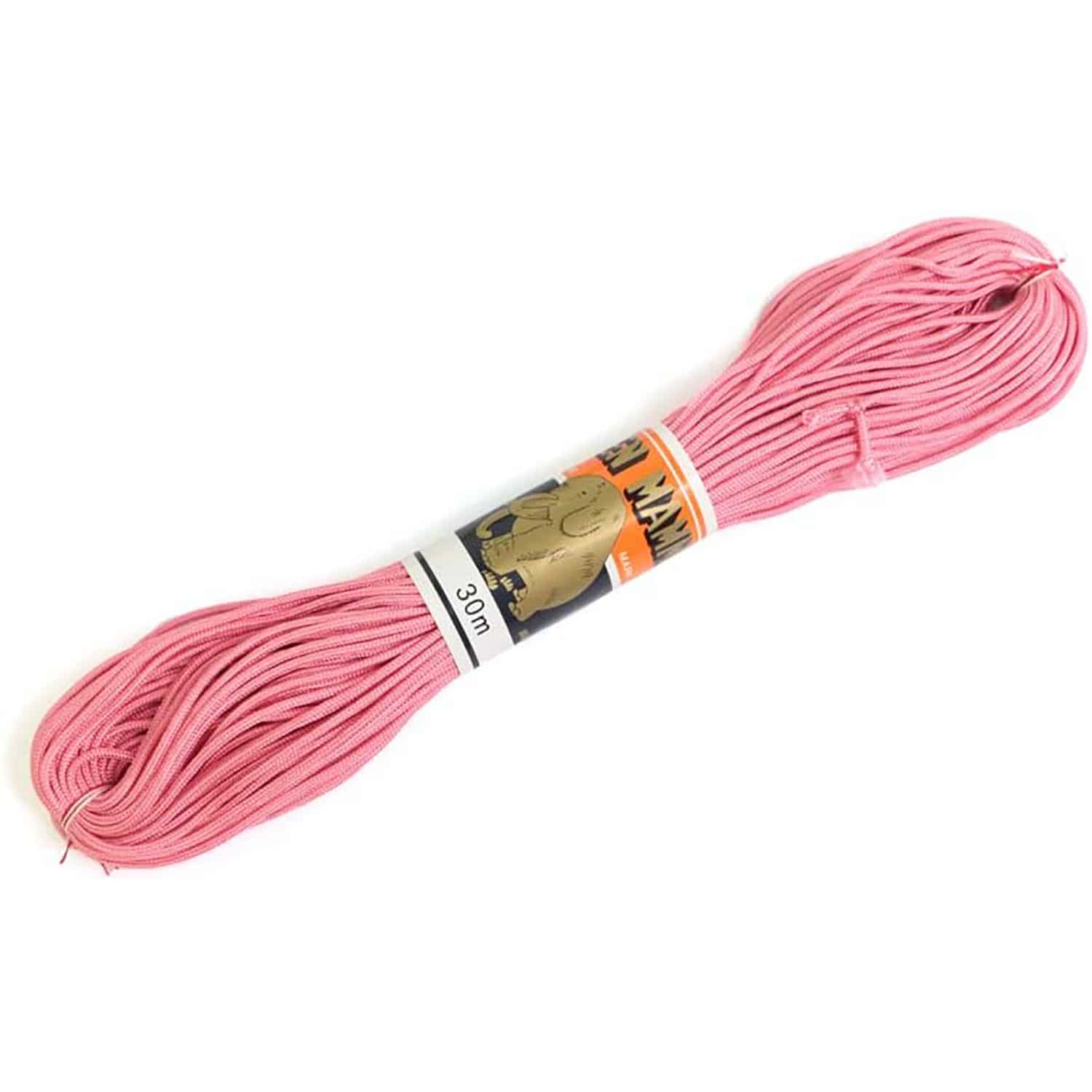 日本紐釦貿易 人八紐(じんぱちひも) 細 30m巻き 真朱 SG8-16-30M （ご注文単位1巻）【直送品】