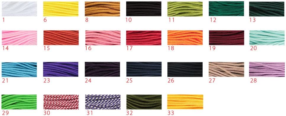 日本紐釦貿易 人八紐(じんぱちひも) 細 30m巻き 紫×白 SG8-31-30M (ご注文単位1巻)【直送品】