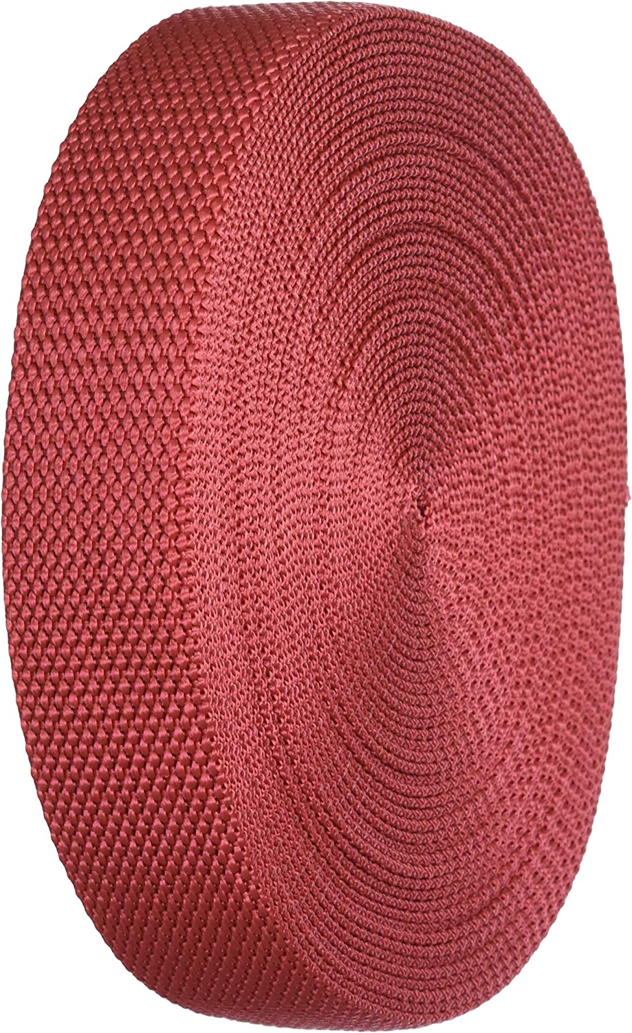 日本紐釦貿易 カラフルポリテープ 30mm幅×10m巻 濃赤 MHP3010-15 （ご注文単位1巻）【直送品】