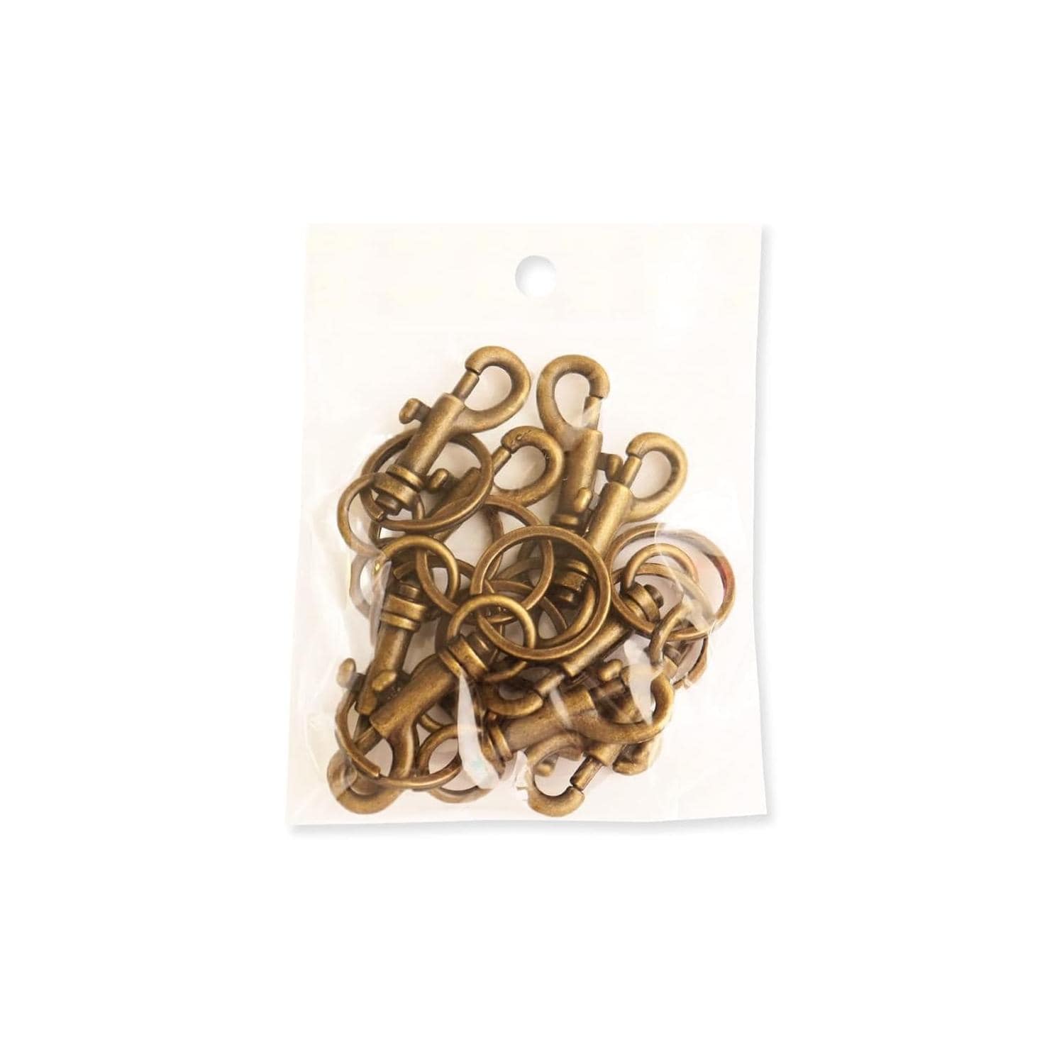 日本紐釦貿易 チャームキーホルダー アンティークゴールド 10個入 KD185-10-AG (ご注文単位1束)【直送品】