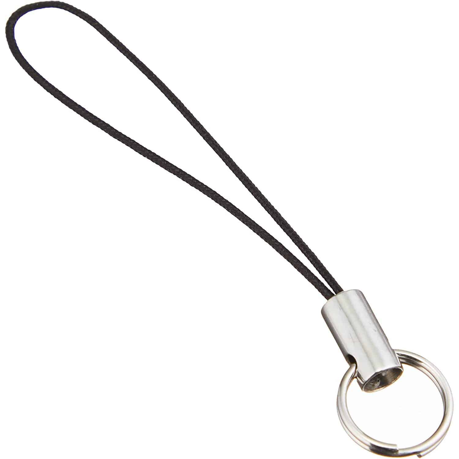 日本紐釦貿易 二重リング付きストラップ 金具部分ニッケル 100本入 カラーNo.101 KD101-100 （ご注文単位1束）【直送品】