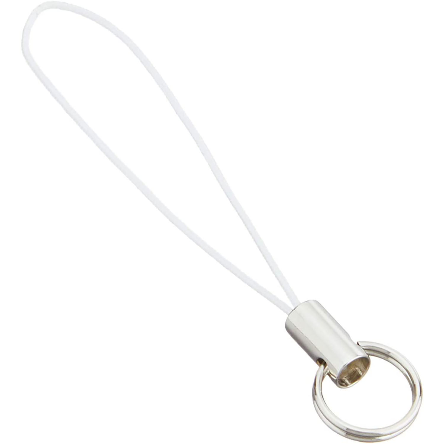 日本紐釦貿易 二重リング付きストラップ 金具部分ニッケル 100本入 カラーNo.102 KD102-100 （ご注文単位1束）【直送品】