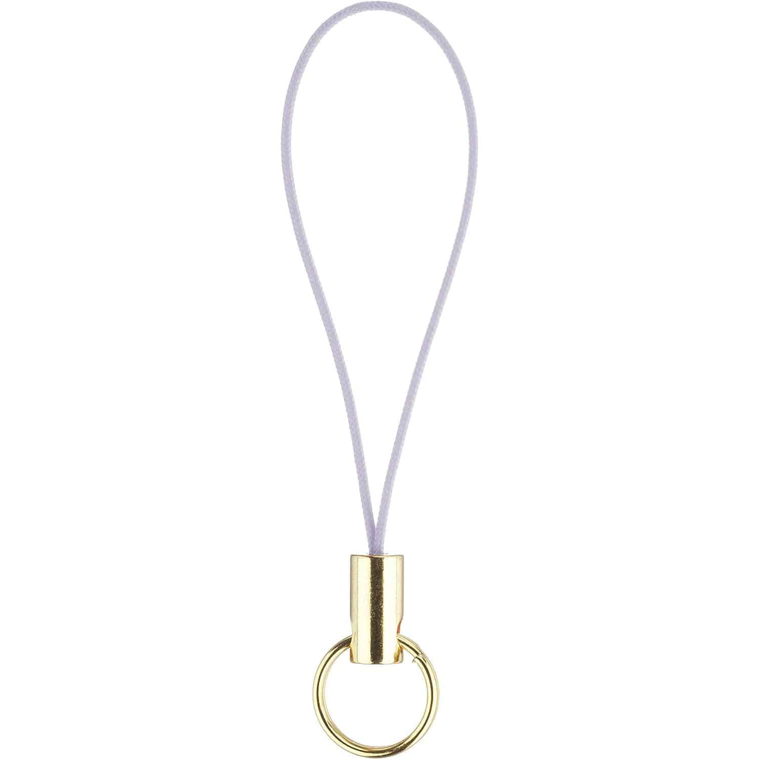 日本紐釦貿易 二重リング付きストラップ 金具部分ゴールド 100本入 カラーNo.118 KD118-100 （ご注文単位1束）【直送品】