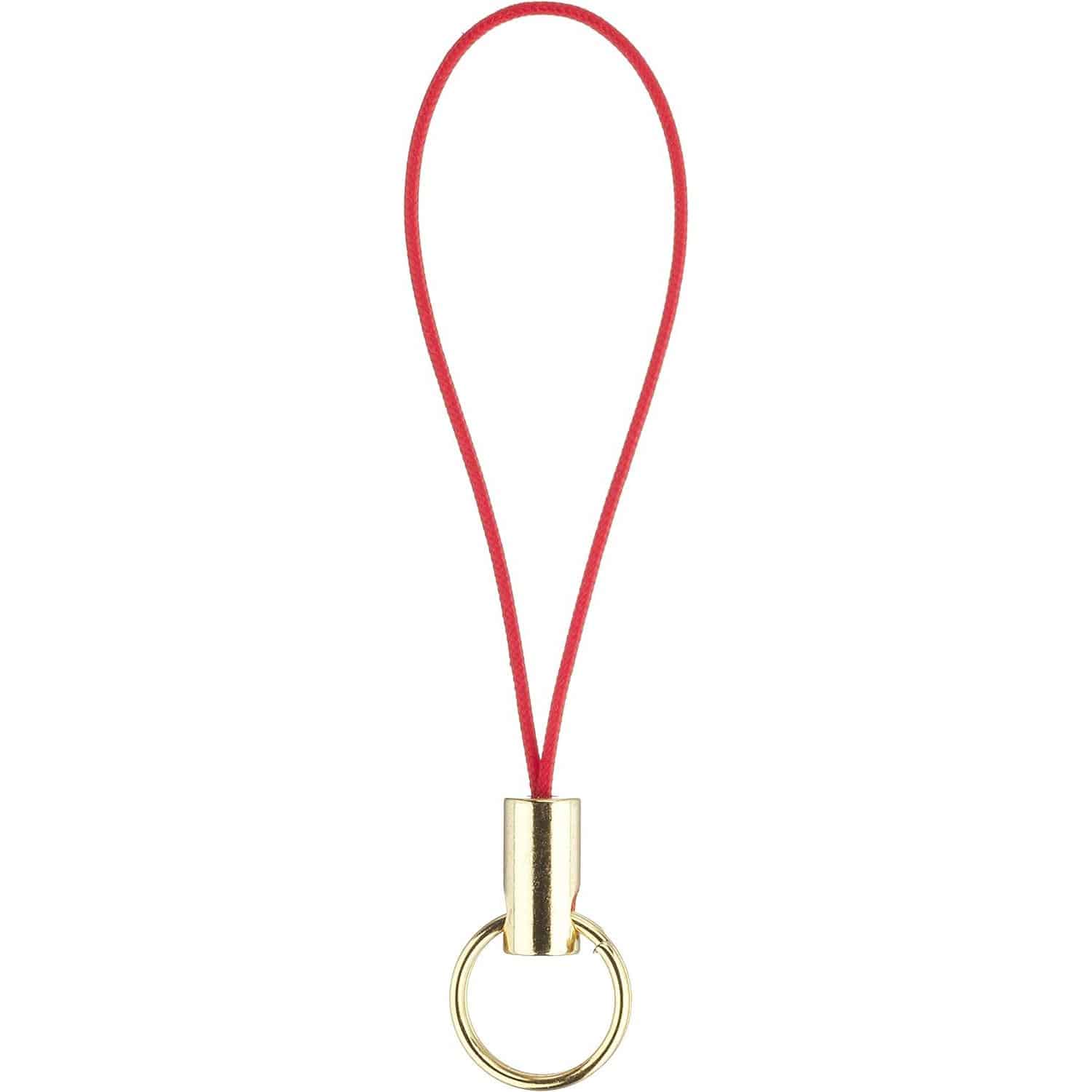 日本紐釦貿易 二重リング付きストラップ 金具部分ゴールド 100本入 カラーNo.119 KD119-100 （ご注文単位1束）【直送品】