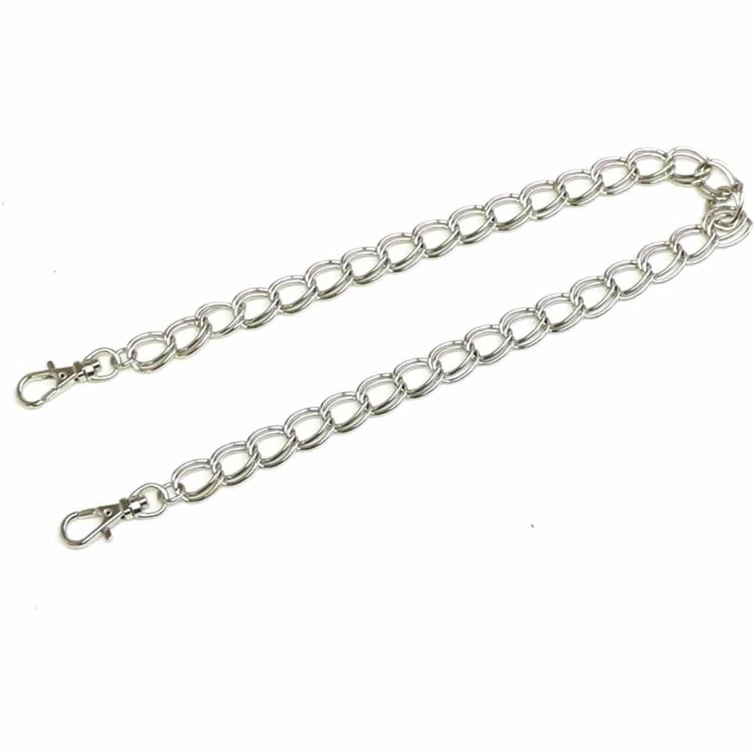 日本紐釦貿易 バッグ用チェーン 40cm シルバー RWS1501-S （ご注文単位1本）【直送品】