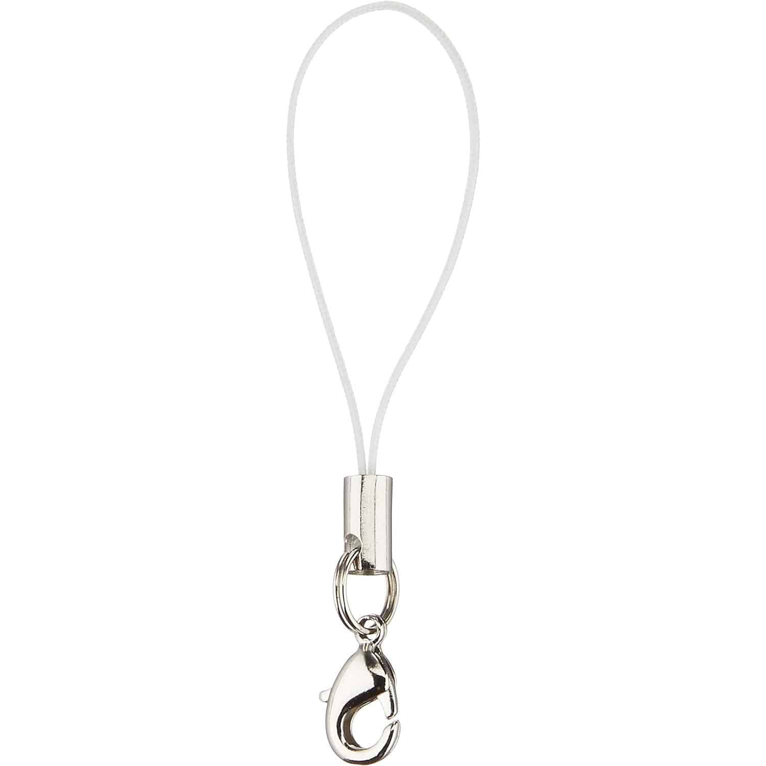 日本紐釦貿易 カン付ナスカンストラップ 5本入 水色 KD164 （ご注文単位1束）【直送品】