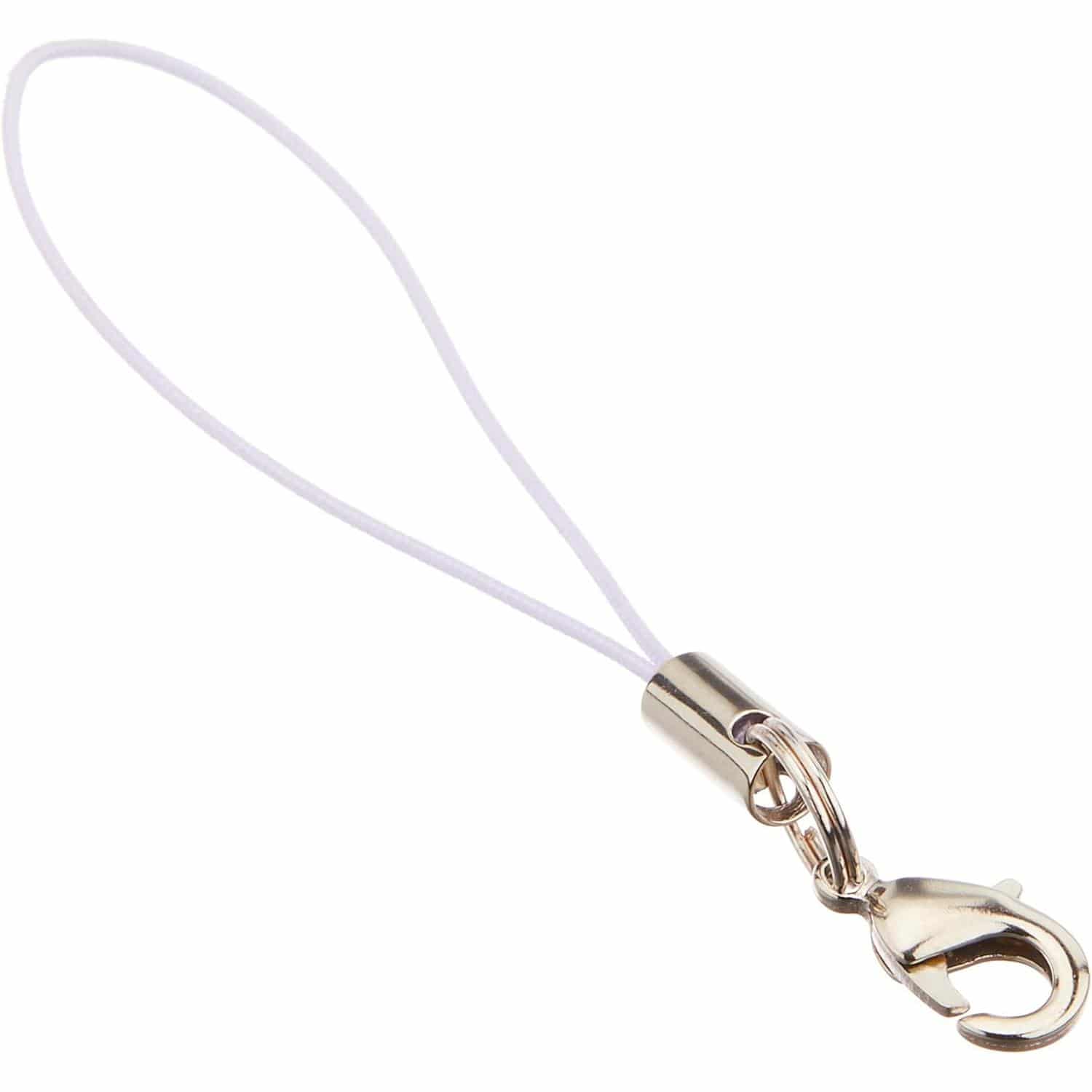 日本紐釦貿易 カン付ナスカンストラップ 100本入 紫 KD168-100 (ご注文単位1束)【直送品】