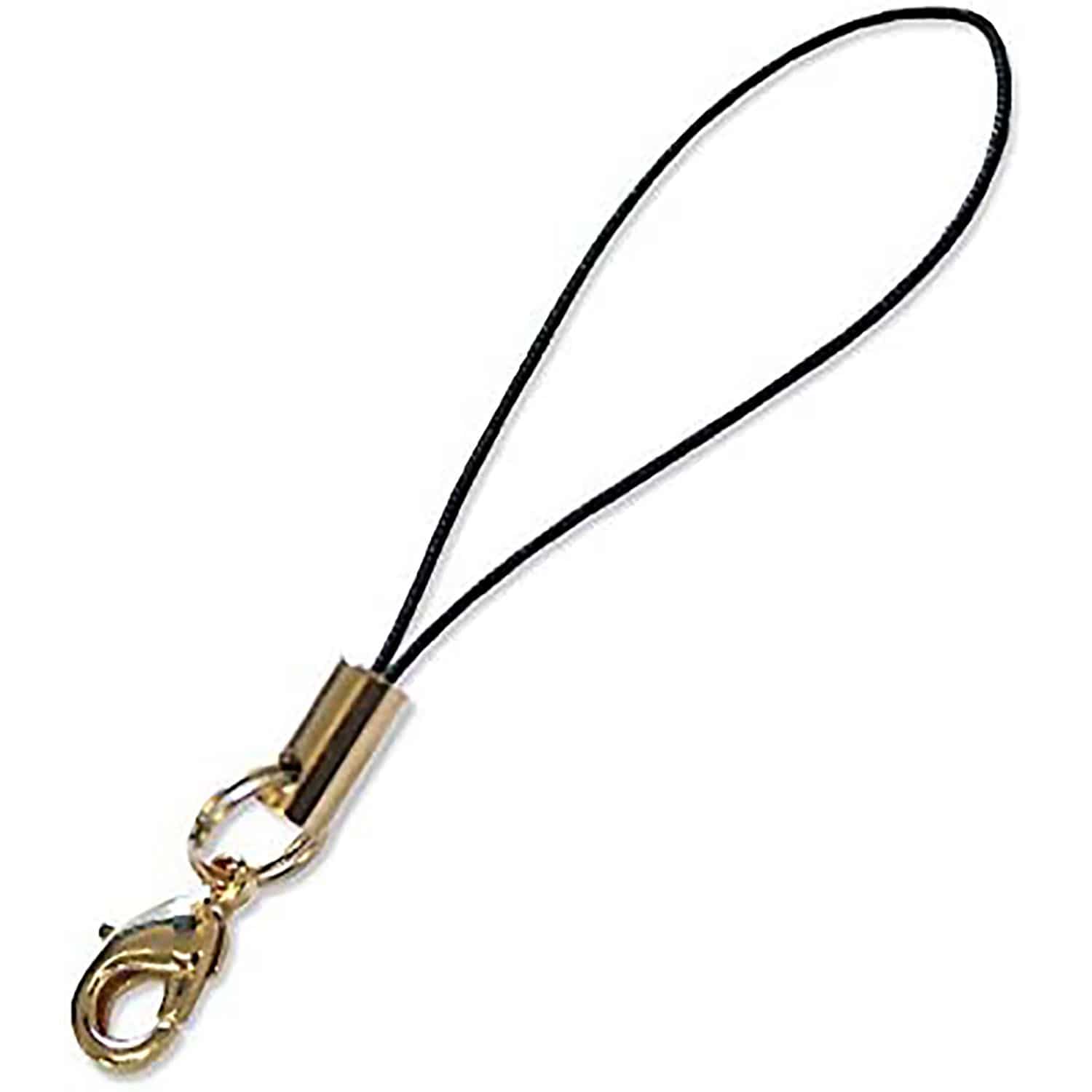 日本紐釦貿易 カン付きナスカンストラップ 100本入 黒 KD133-100 (ご注文単位1束)【直送品】